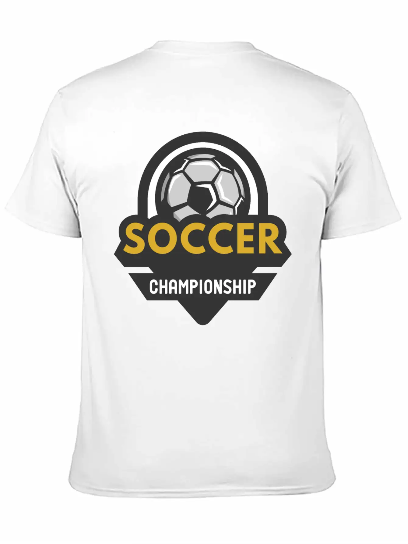 Soccer Championship Essential Unisex Summer Tee – Soft Cotton Casual Fit