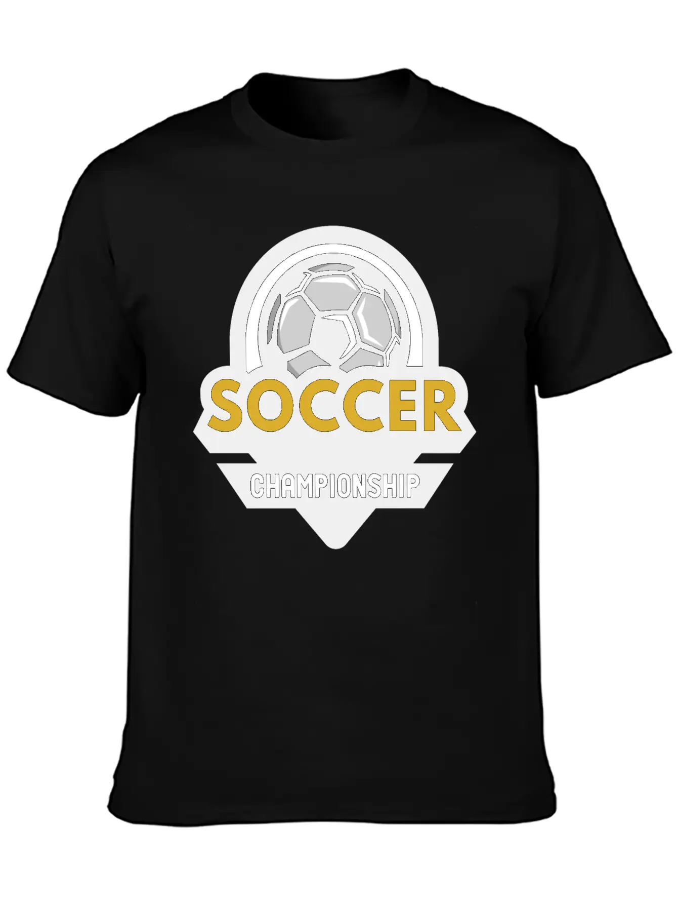 Soccer Championship Essential Unisex Summer Tee – Soft Cotton Casual Fit