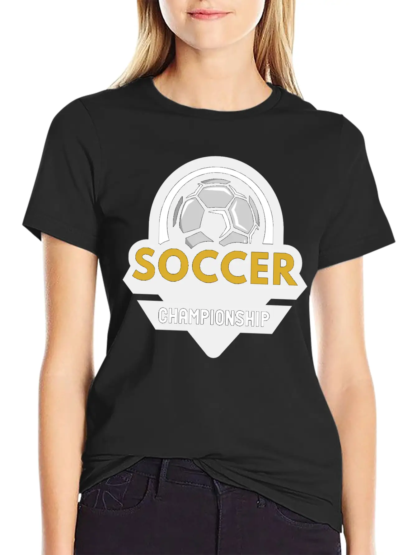 Soccer Championship Essential Unisex Summer Tee – Soft Cotton Casual Fit