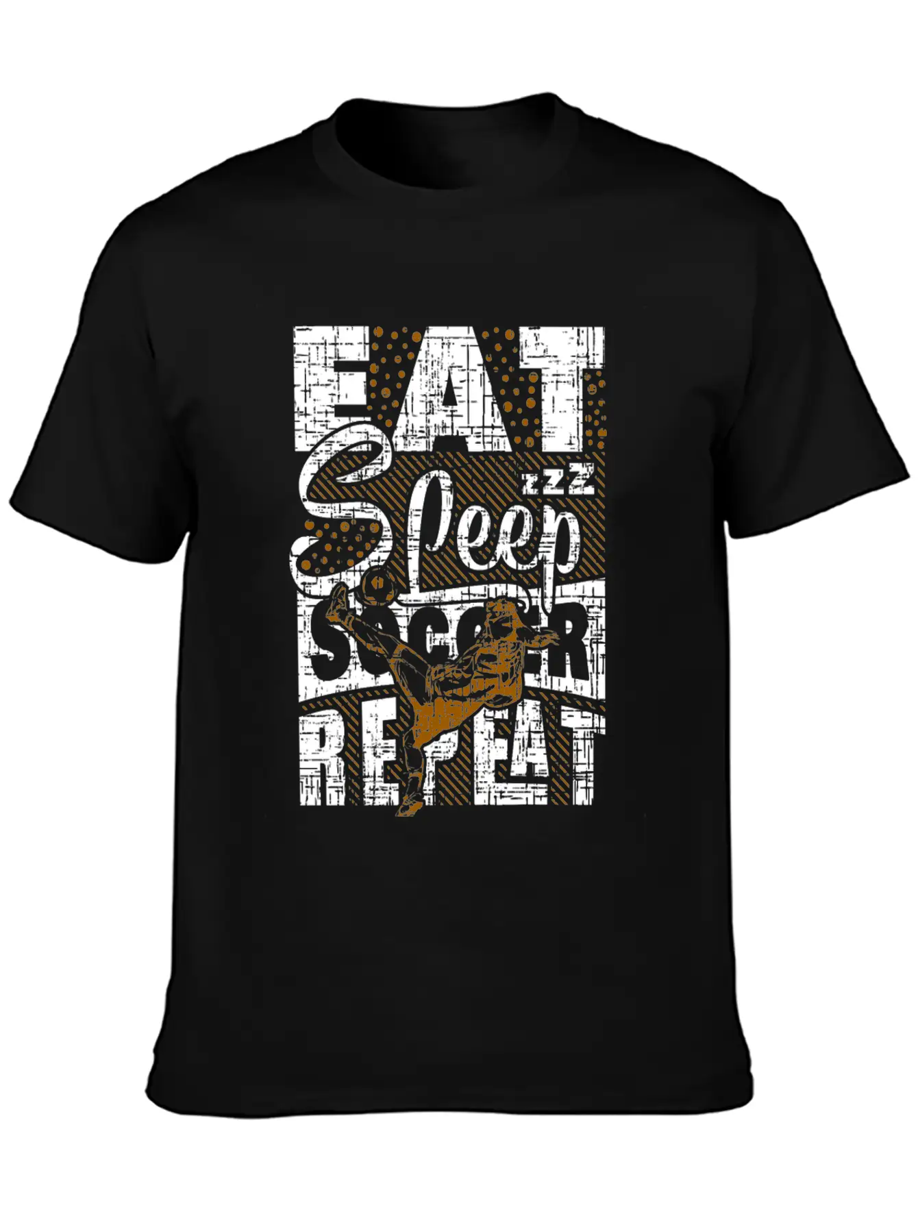Soccer Christmas Birthday Gift Idea Unisex Short Sleeve Soft Cotton T-Shirt – Casual Everyday Wear