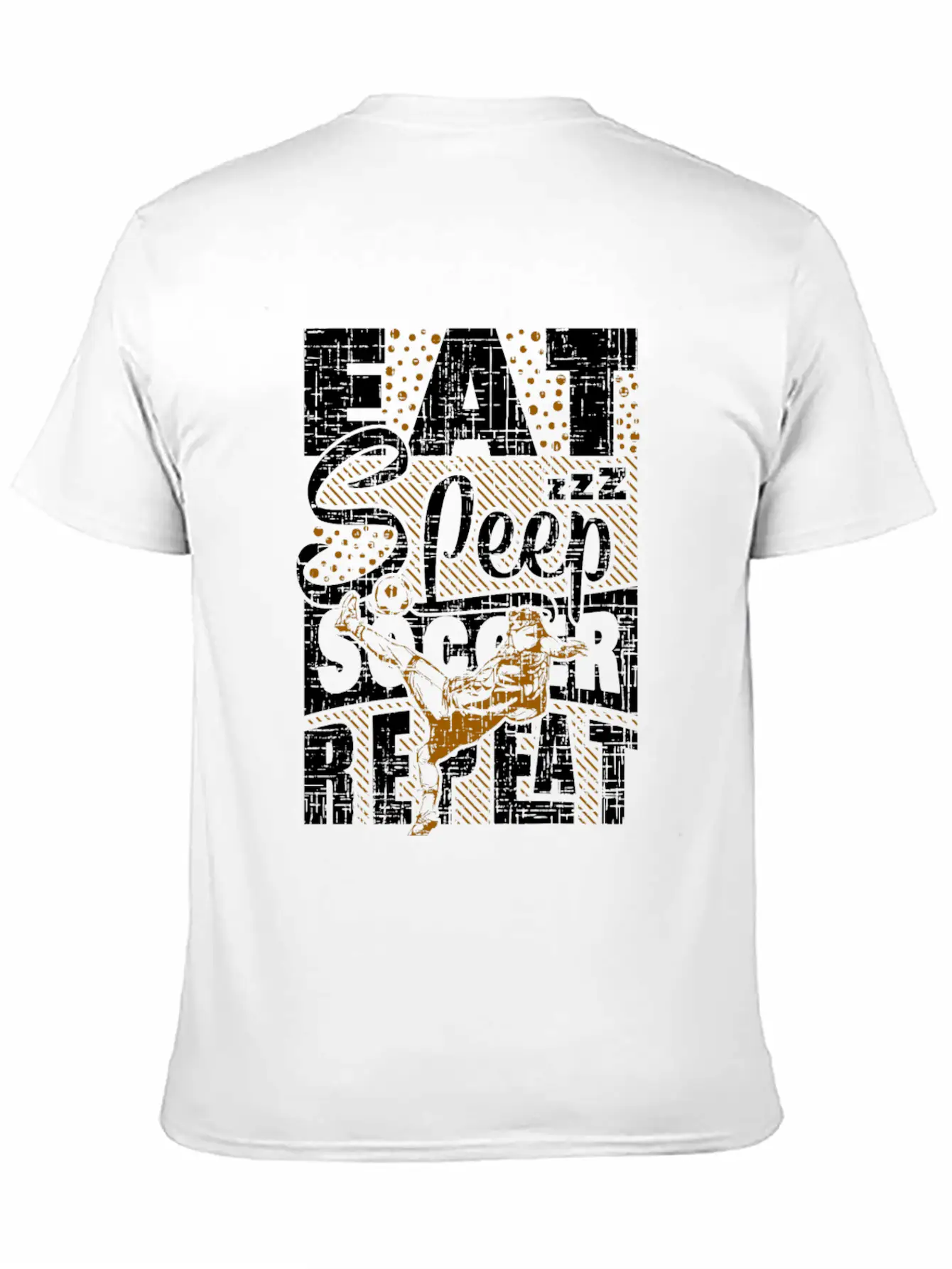 Soccer Christmas Birthday Gift Idea Unisex Short Sleeve Soft Cotton T-Shirt – Casual Everyday Wear