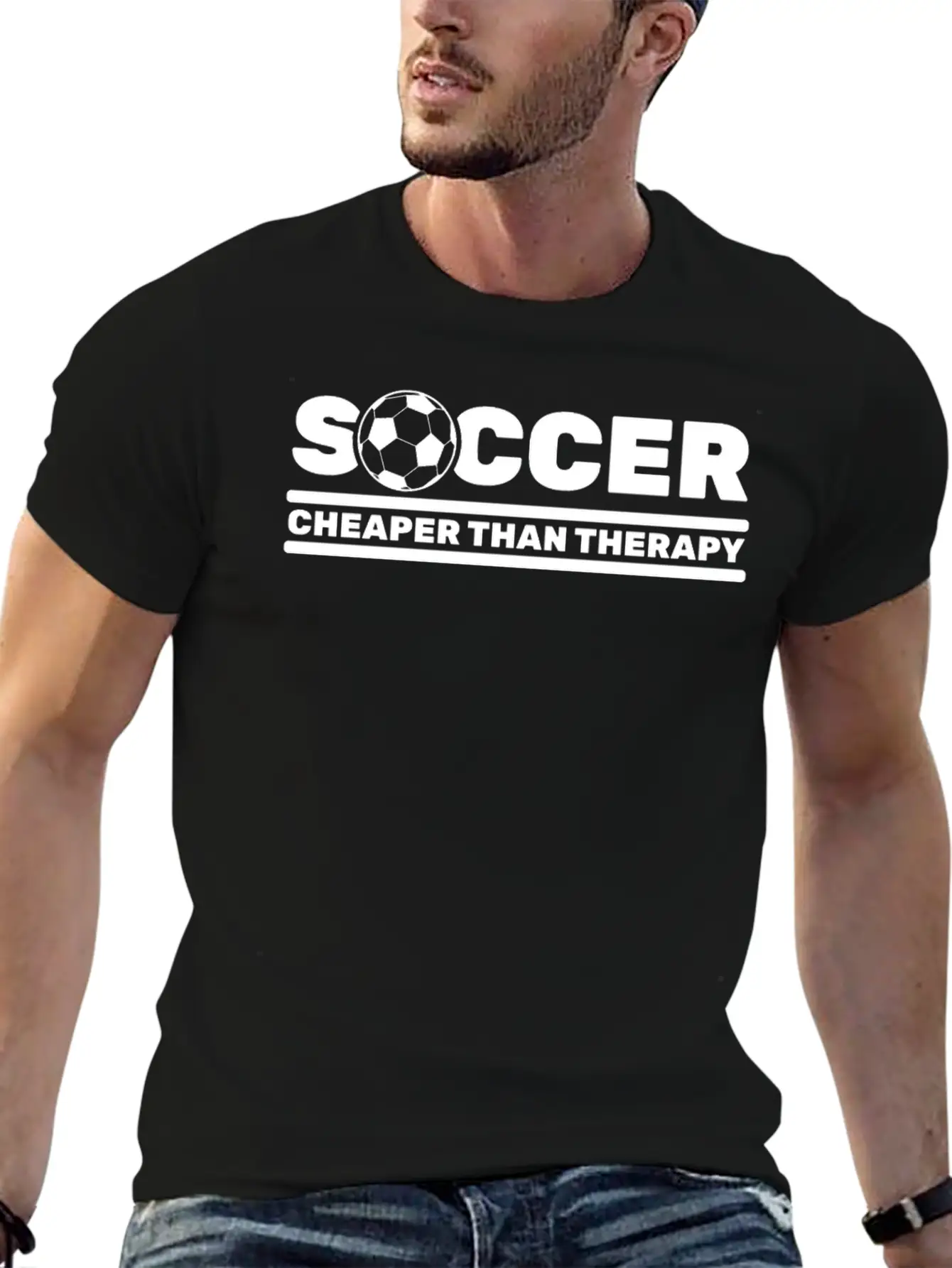 Soccer Essential Unisex Summer Tee – Soft Cotton Casual Fit