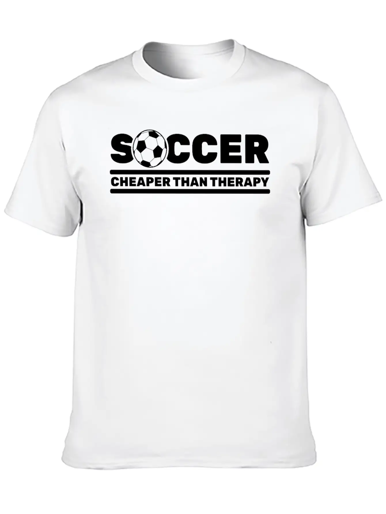 Soccer Essential Unisex Summer Tee – Soft Cotton Casual Fit
