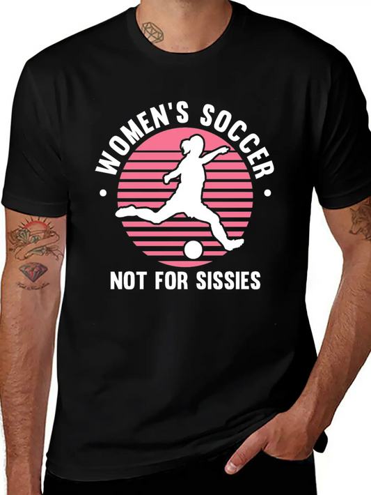 Soccer Girl Team Outfit For Players + Fans Unisex Casual T-Shirt – Clean Design For Daily Comfort
