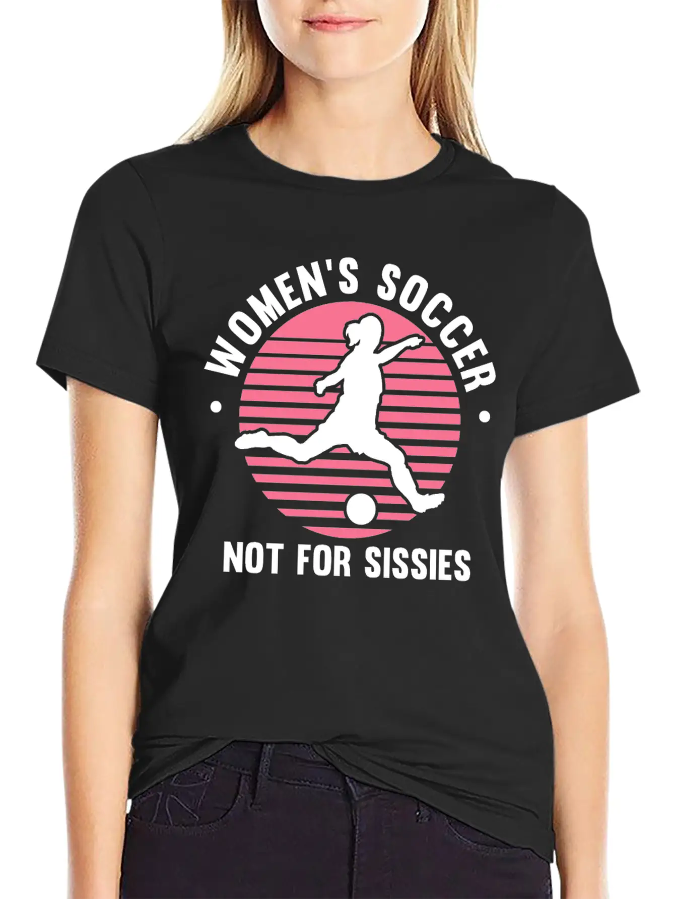 Soccer Girl Team Outfit For Players + Fans Unisex Casual T-Shirt – Clean Design For Daily Comfort