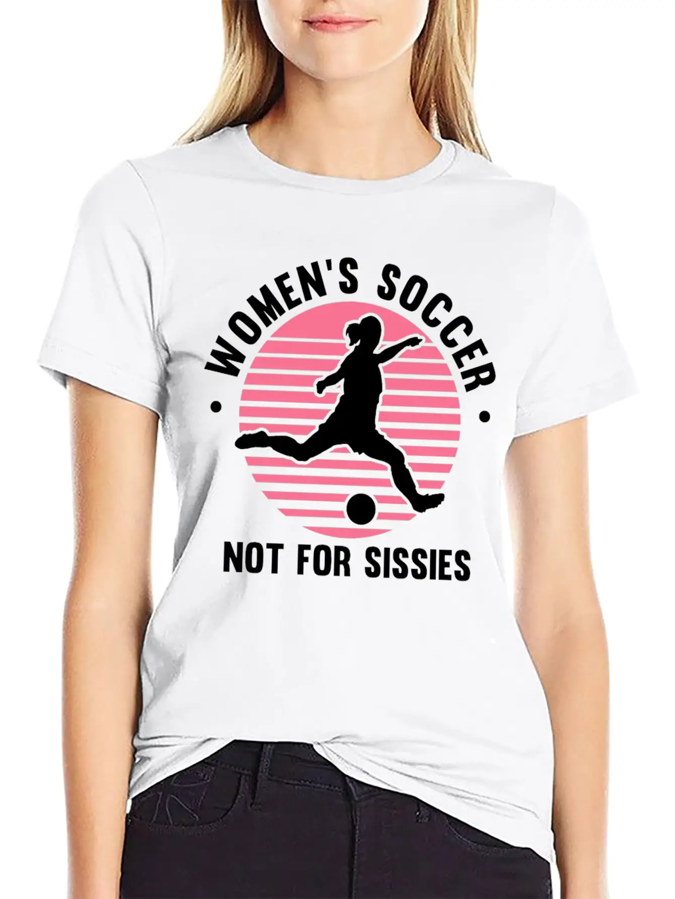 Soccer Girl Team Outfit For Players + Fans Unisex Casual T-Shirt – Clean Design For Daily Comfort