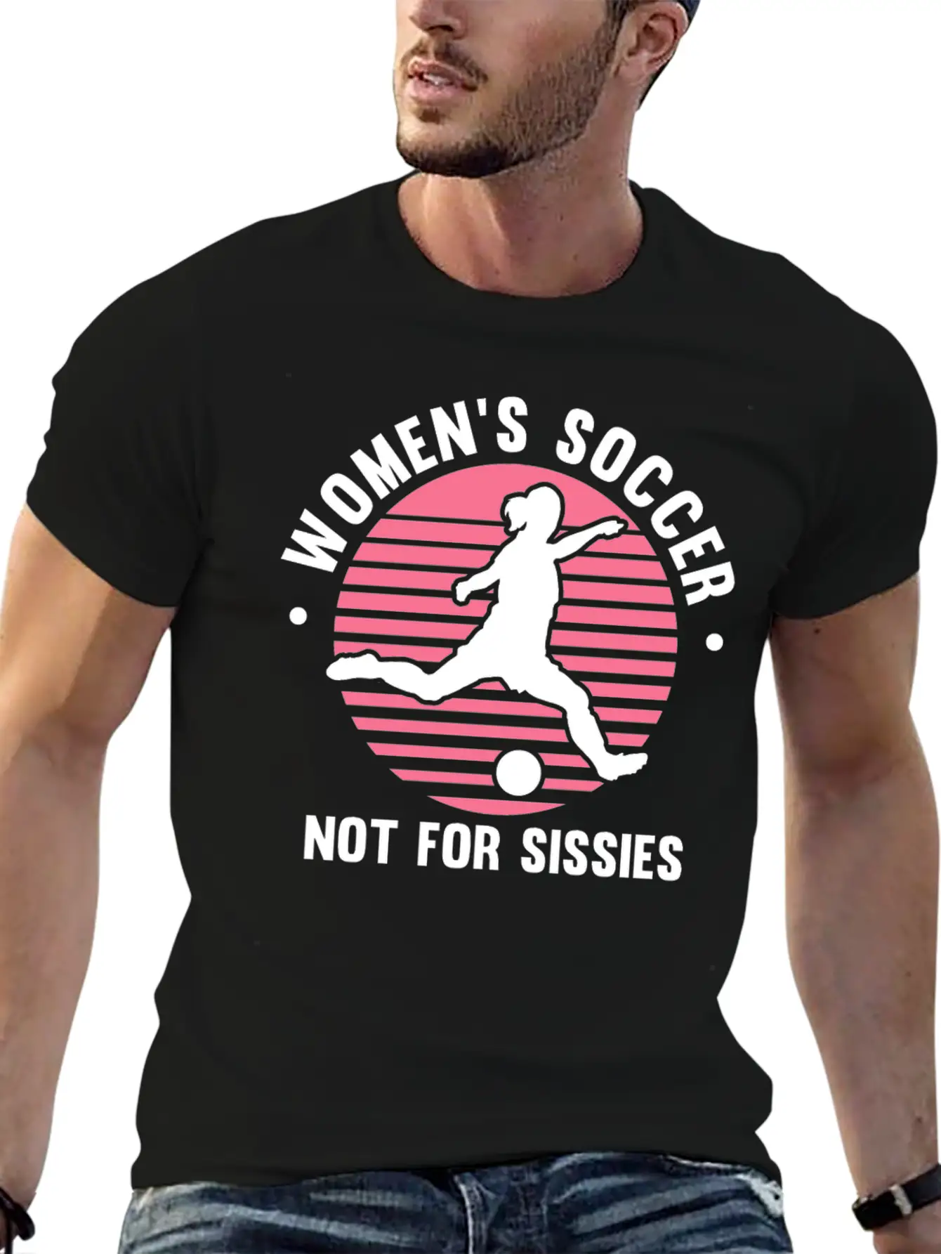 Soccer Girl Team Outfit For Players + Fans Unisex Casual T-Shirt – Clean Design For Daily Comfort