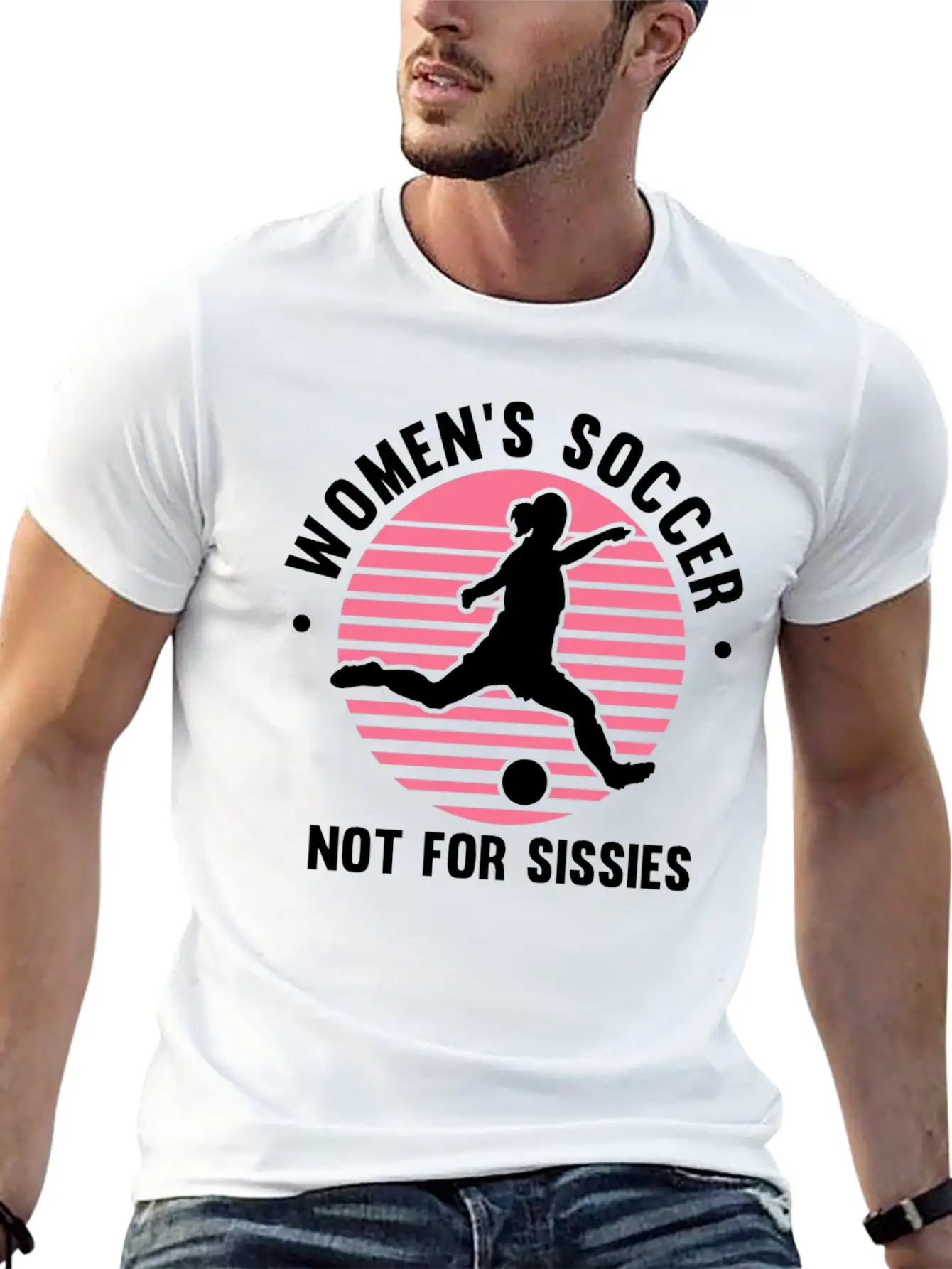 Soccer Girl Team Outfit For Players + Fans Unisex Casual T-Shirt – Clean Design For Daily Comfort