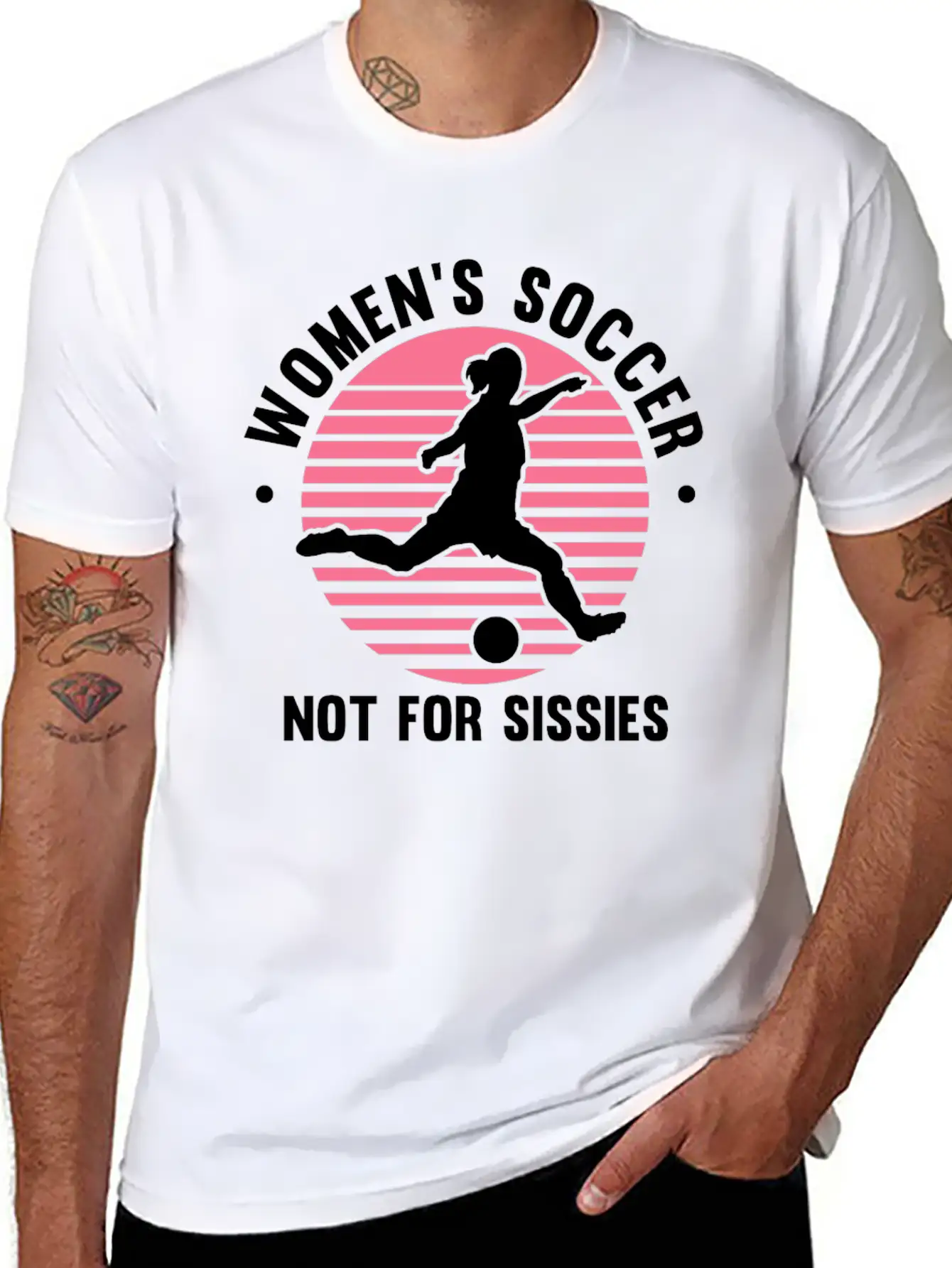 Soccer Girl Team Outfit For Players + Fans Unisex Casual T-Shirt – Clean Design For Daily Comfort