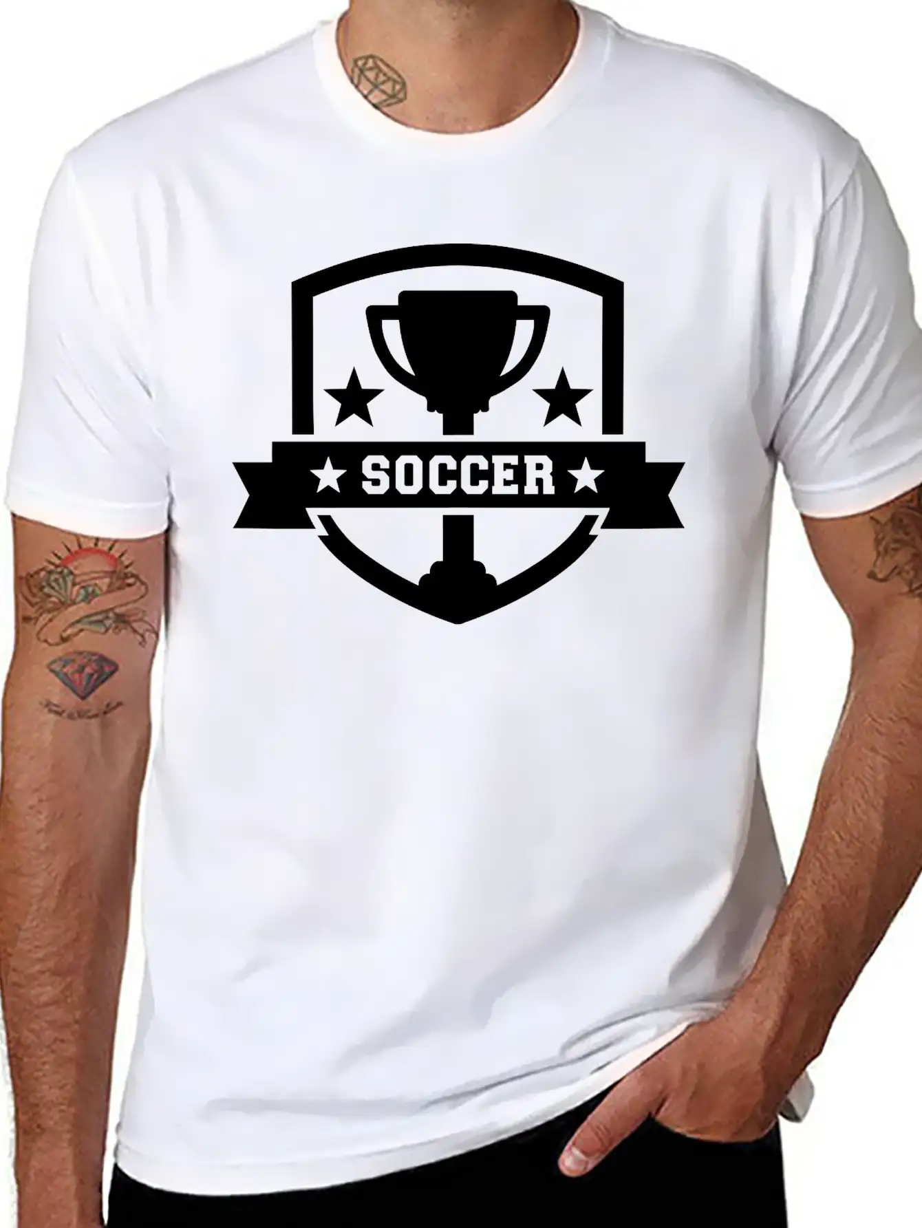 Soccer Timeless Short Sleeve Tee – Comfy And Minimalist Design