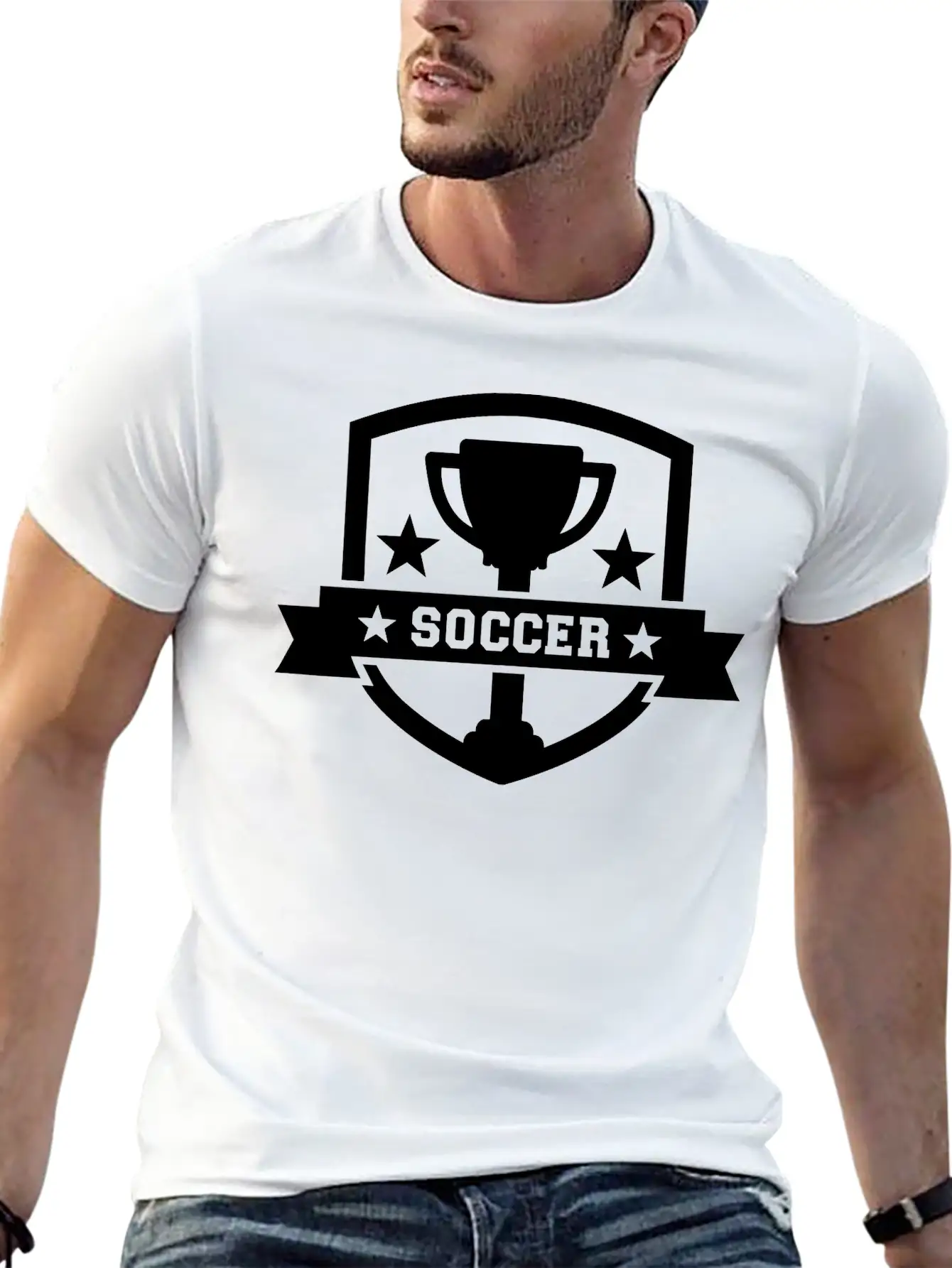 Soccer Timeless Short Sleeve Tee – Comfy And Minimalist Design
