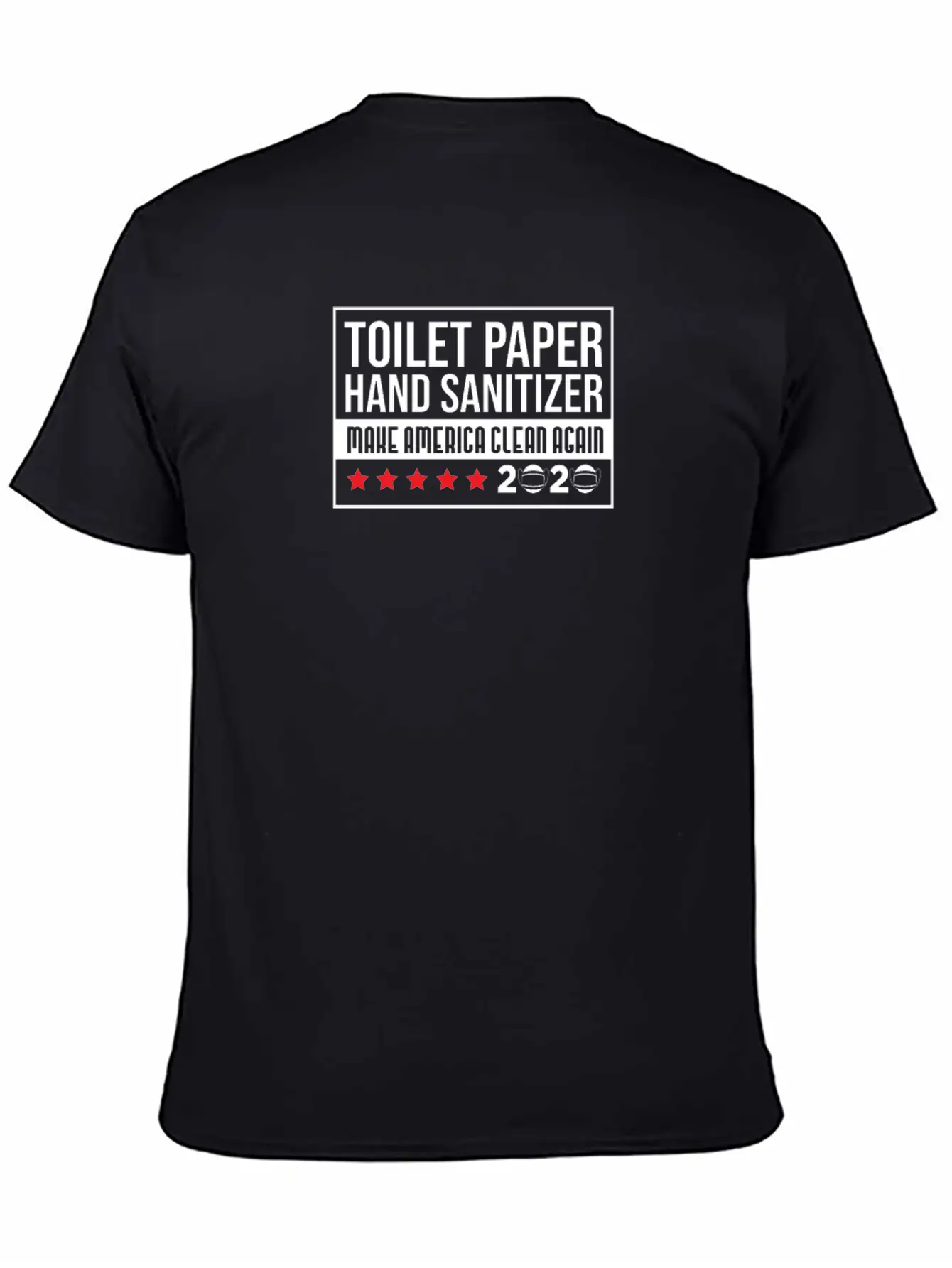Social Distancing Toilet Paper Hand Sanitizer Unisex Short Sleeve Soft Cotton T-Shirt – Casual Everyday Wear