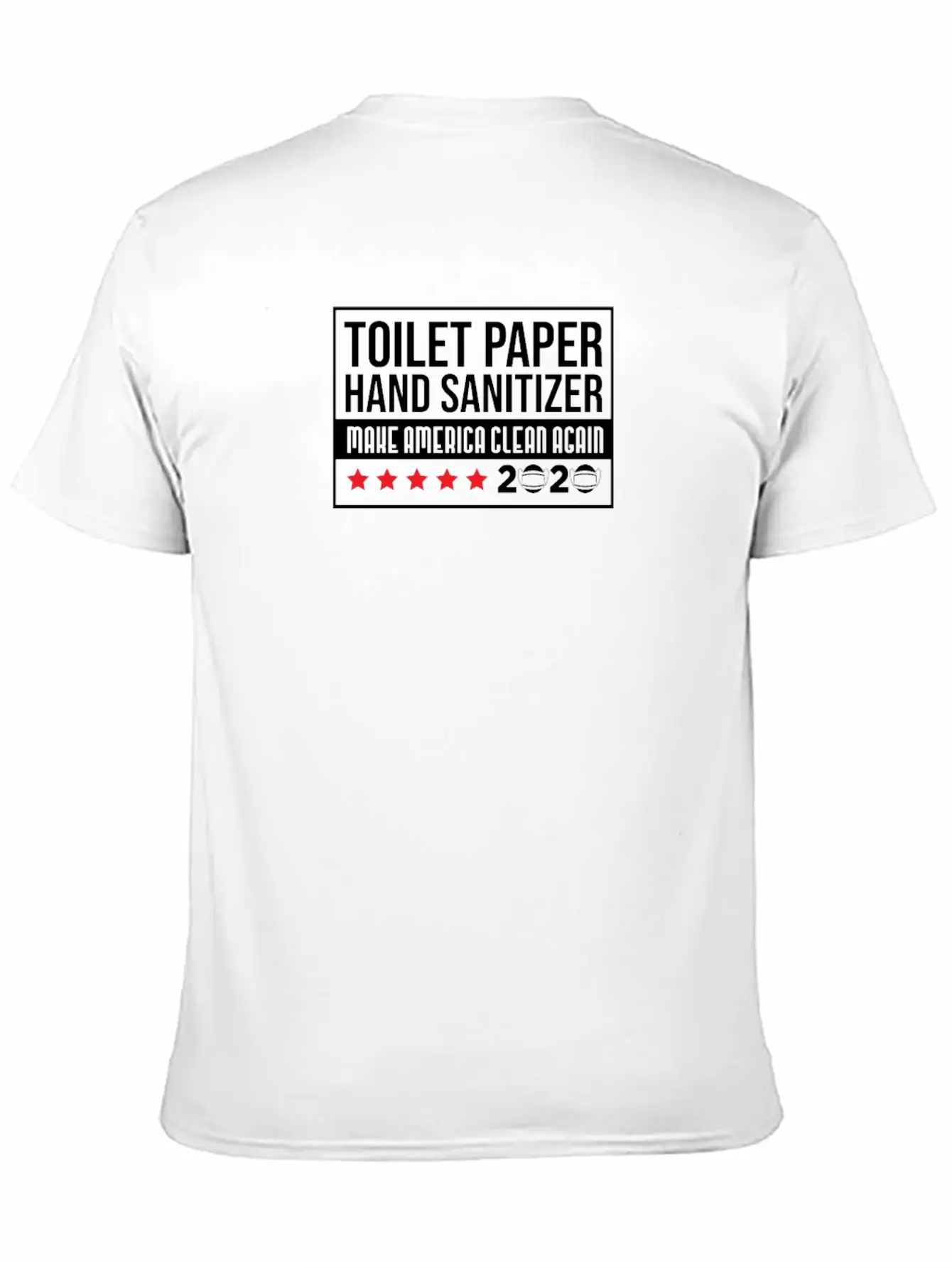 Social Distancing Toilet Paper Hand Sanitizer Unisex Short Sleeve Soft Cotton T-Shirt – Casual Everyday Wear