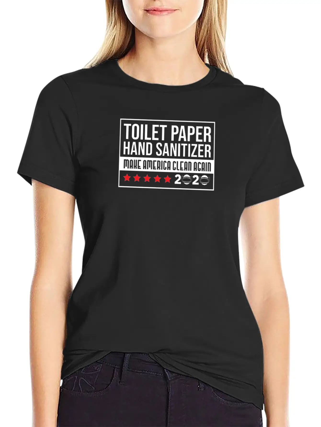 Social Distancing Toilet Paper Hand Sanitizer Unisex Short Sleeve Soft Cotton T-Shirt – Casual Everyday Wear