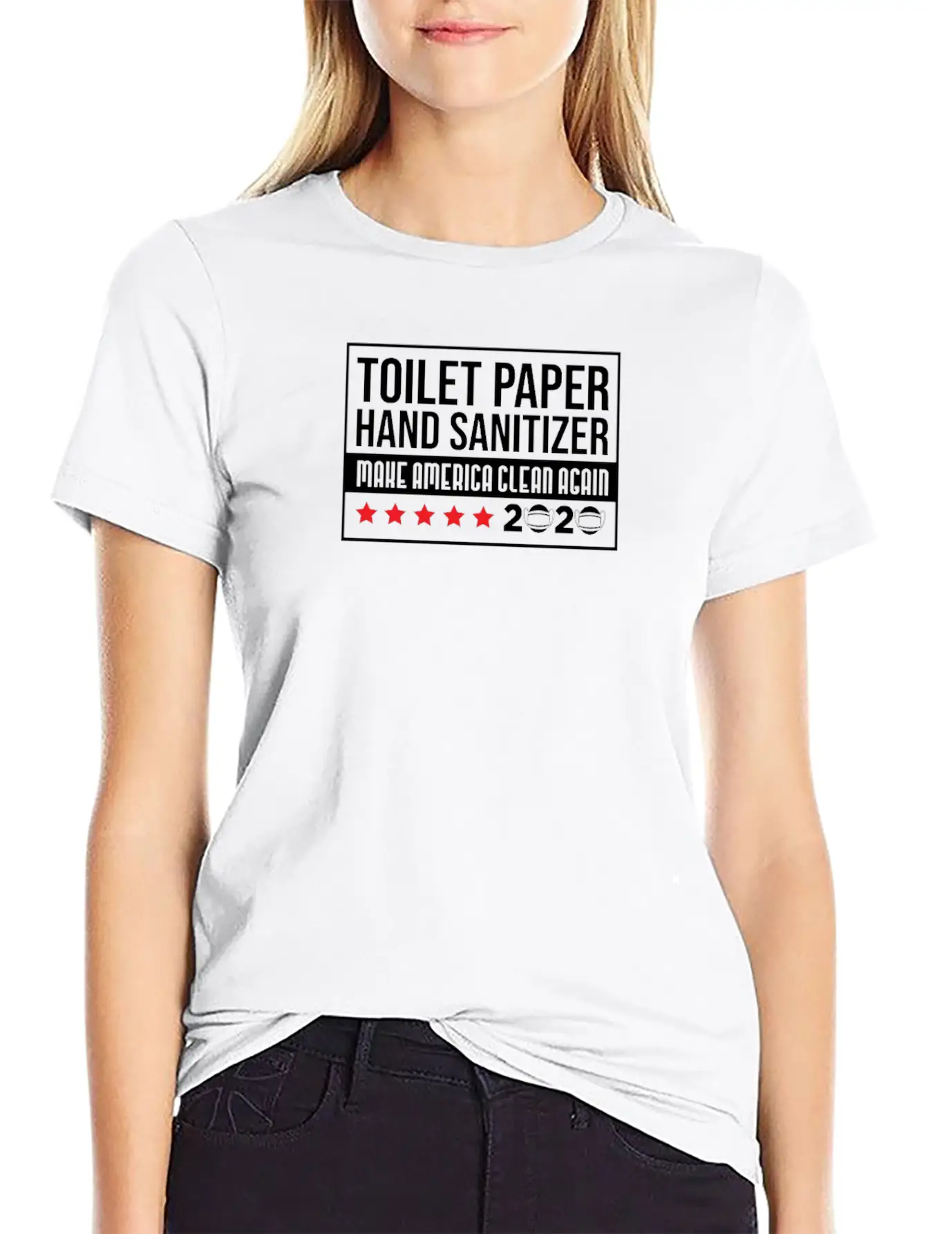 Social Distancing Toilet Paper Hand Sanitizer Unisex Short Sleeve Soft Cotton T-Shirt – Casual Everyday Wear