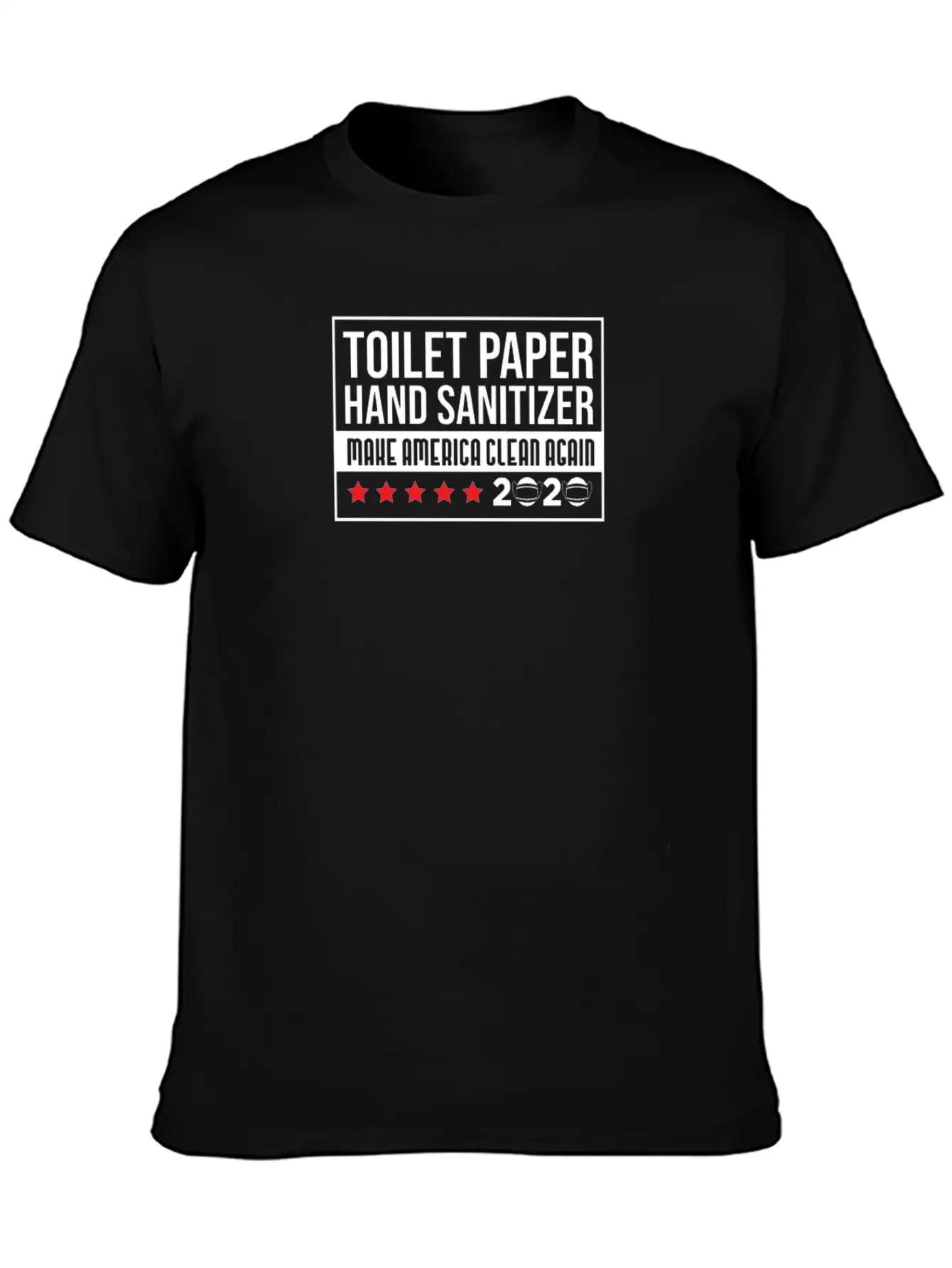 Social Distancing Toilet Paper Hand Sanitizer Unisex Short Sleeve Soft Cotton T-Shirt – Casual Everyday Wear