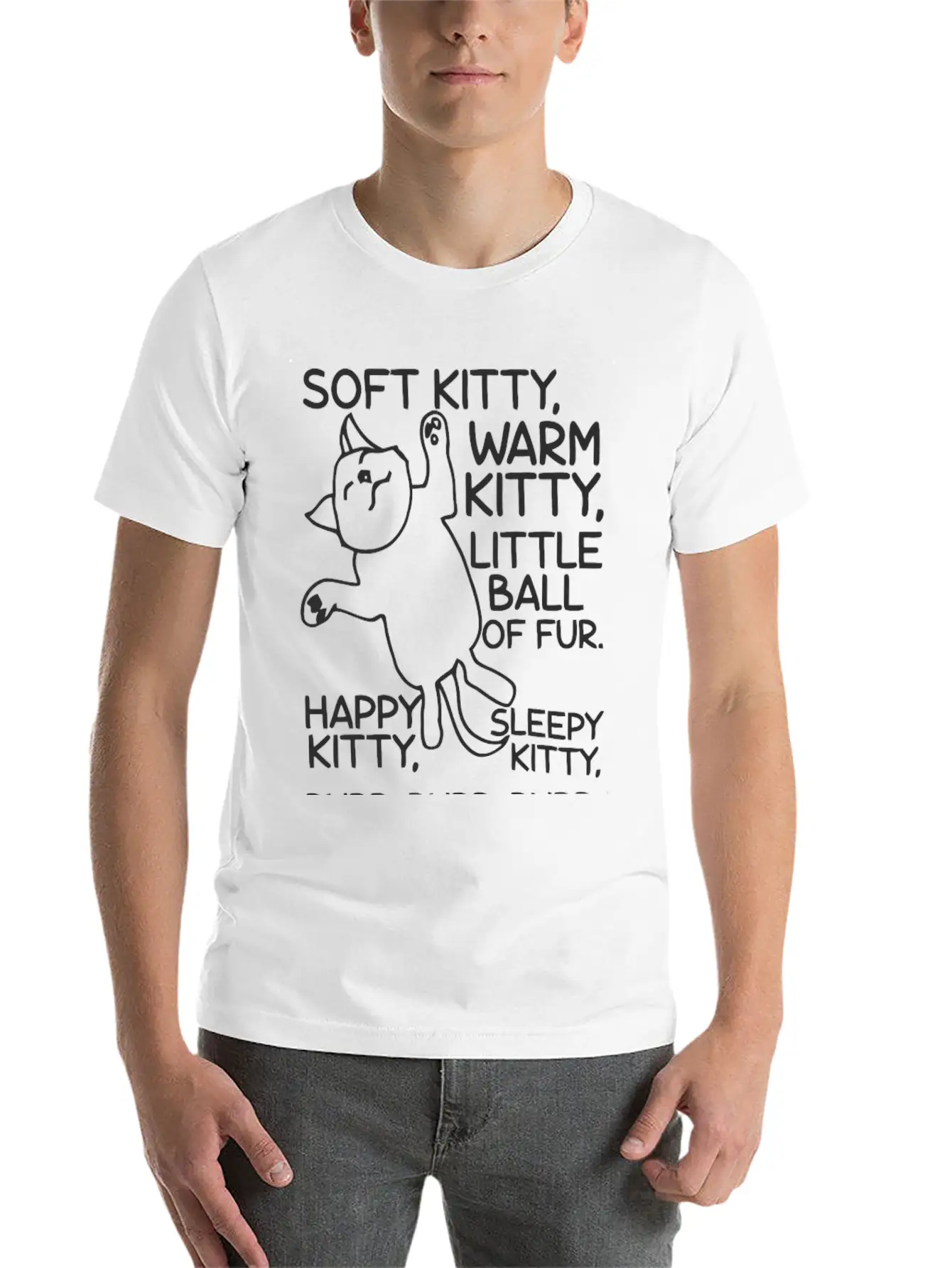 Soft Kitty Song Timeless Short Sleeve Tee – Comfy And Minimalist Design