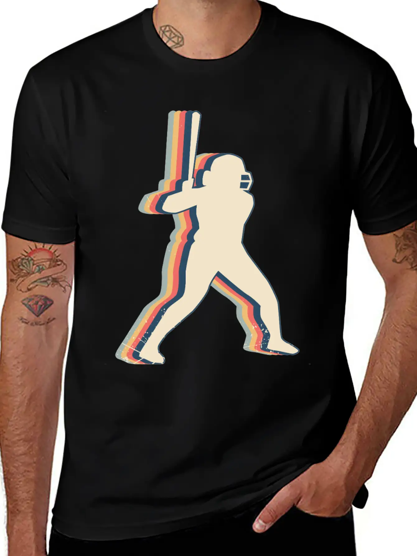 Softball Player Team Coach Trainer Retro Line Art Comfortable Minimalist Graphic Tee – Summer Style Essential
