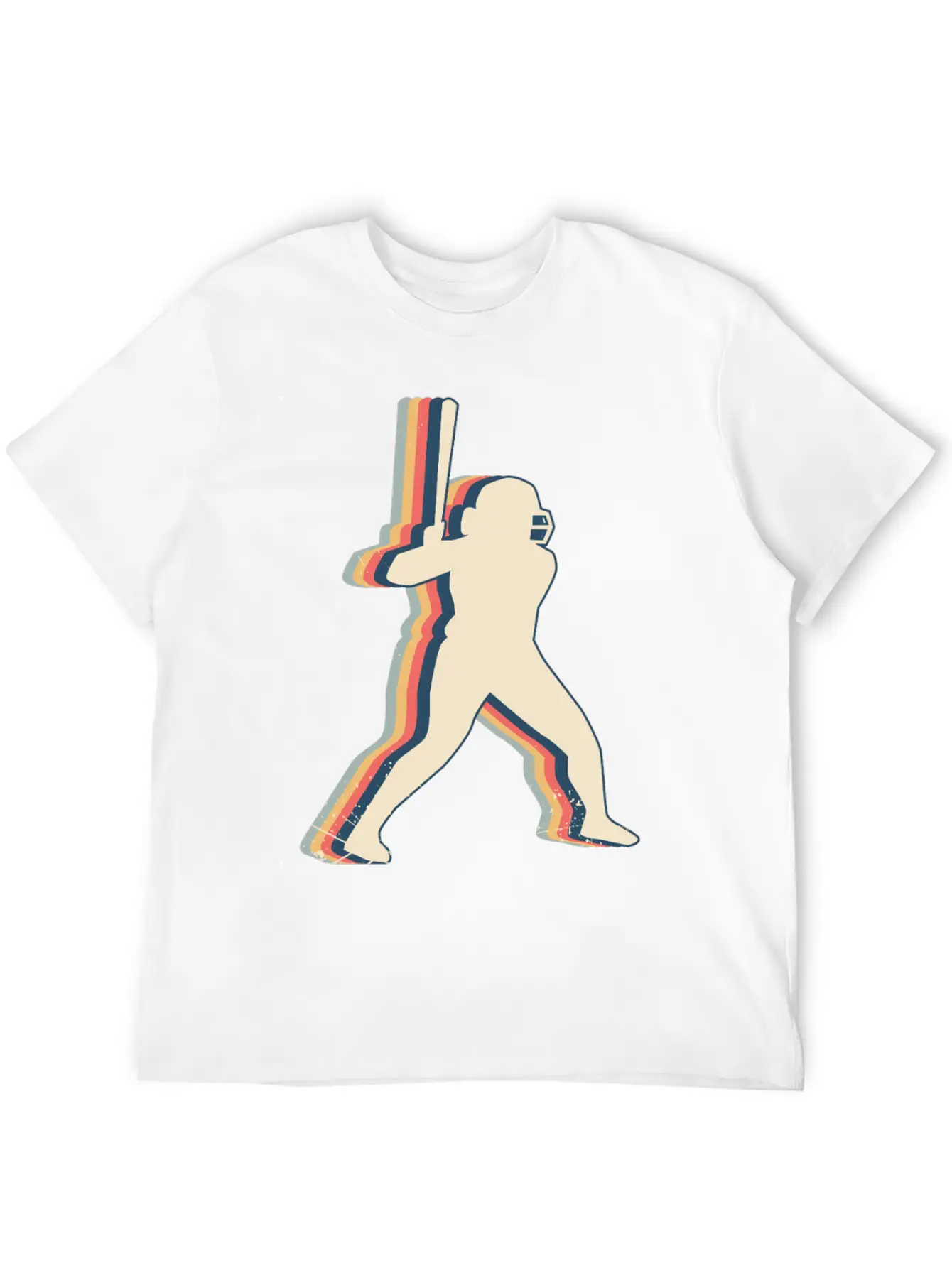 Softball Player Team Coach Trainer Retro Line Art Comfortable Minimalist Graphic Tee – Summer Style Essential