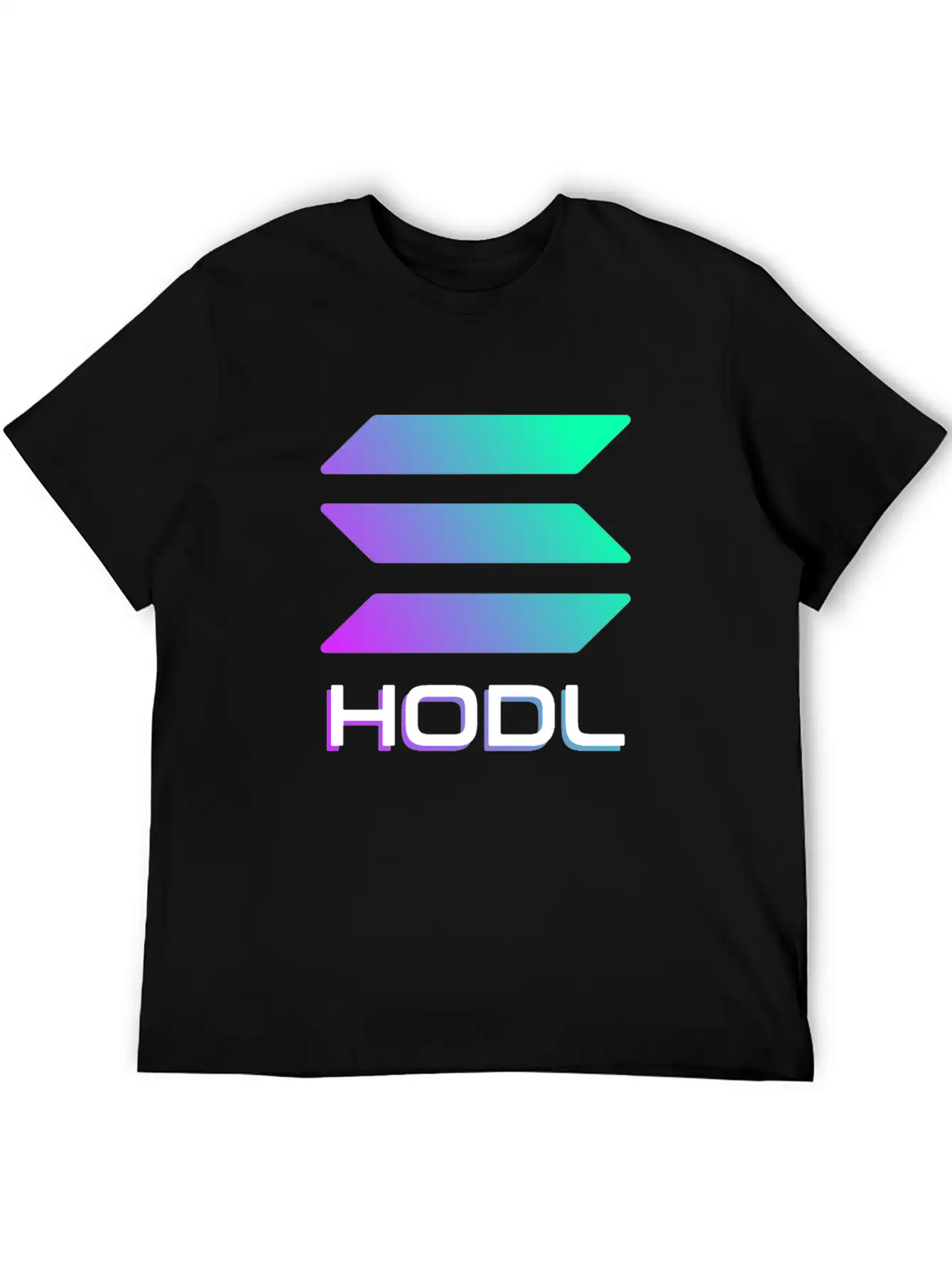 Solana SOL Crypto Hodl Basic Graphic T-Shirt – Daily Comfort In Soft Cotton