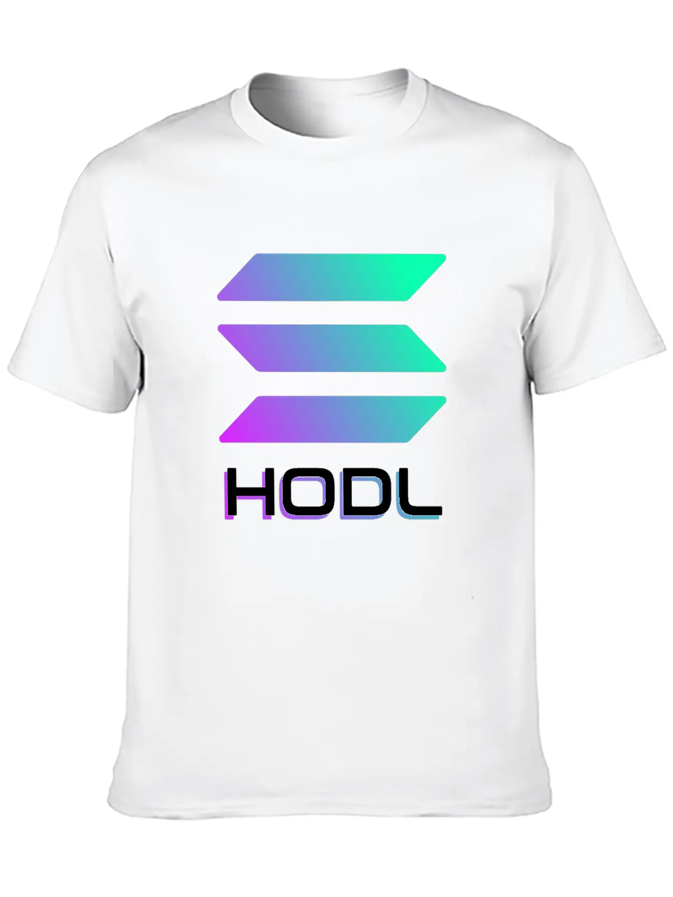 Solana SOL Crypto Hodl Basic Graphic T-Shirt – Daily Comfort In Soft Cotton