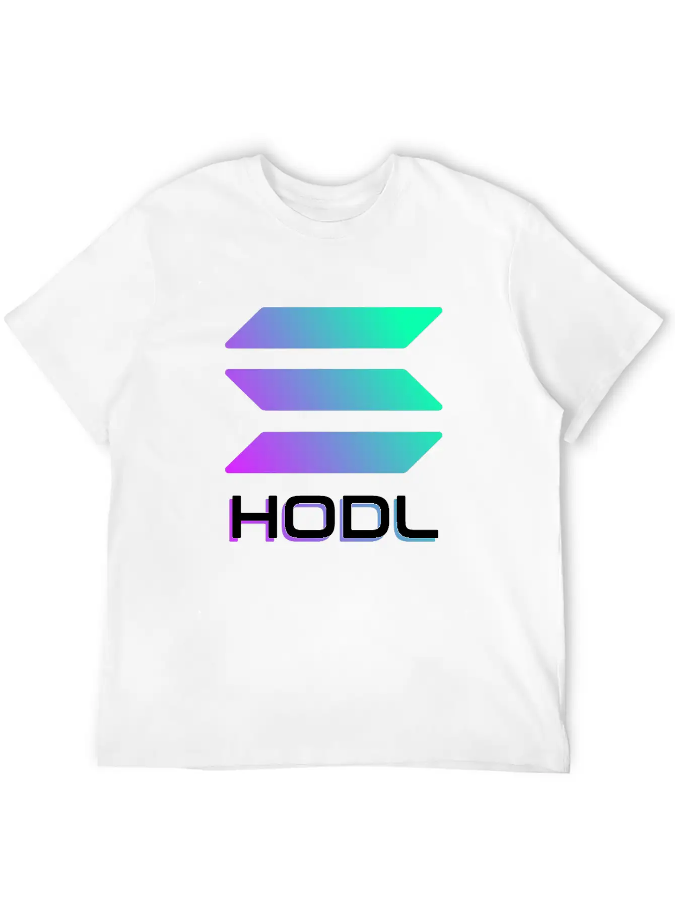 Solana SOL Crypto Hodl Basic Graphic T-Shirt – Daily Comfort In Soft Cotton