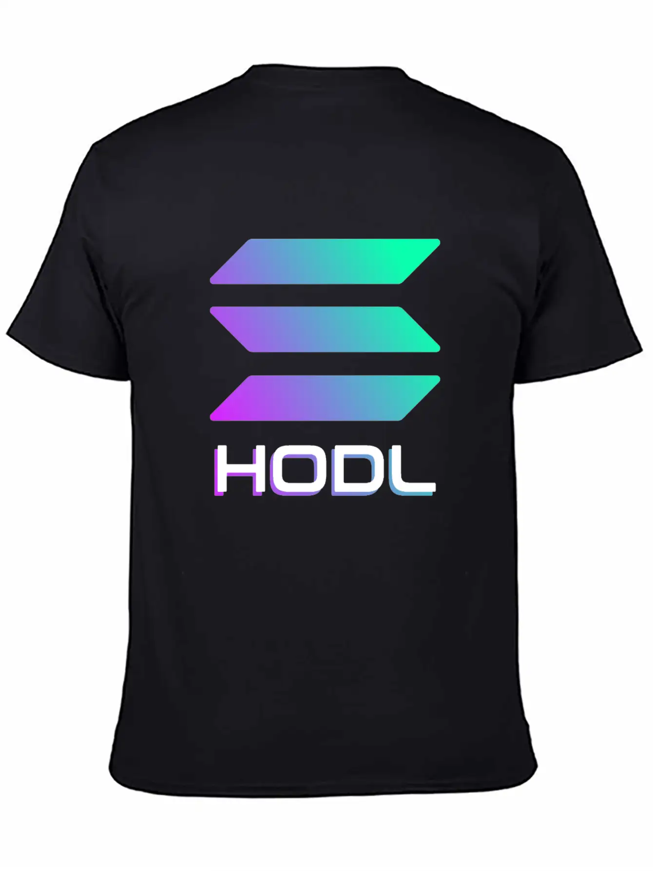 Solana SOL Crypto Hodl Basic Graphic T-Shirt – Daily Comfort In Soft Cotton