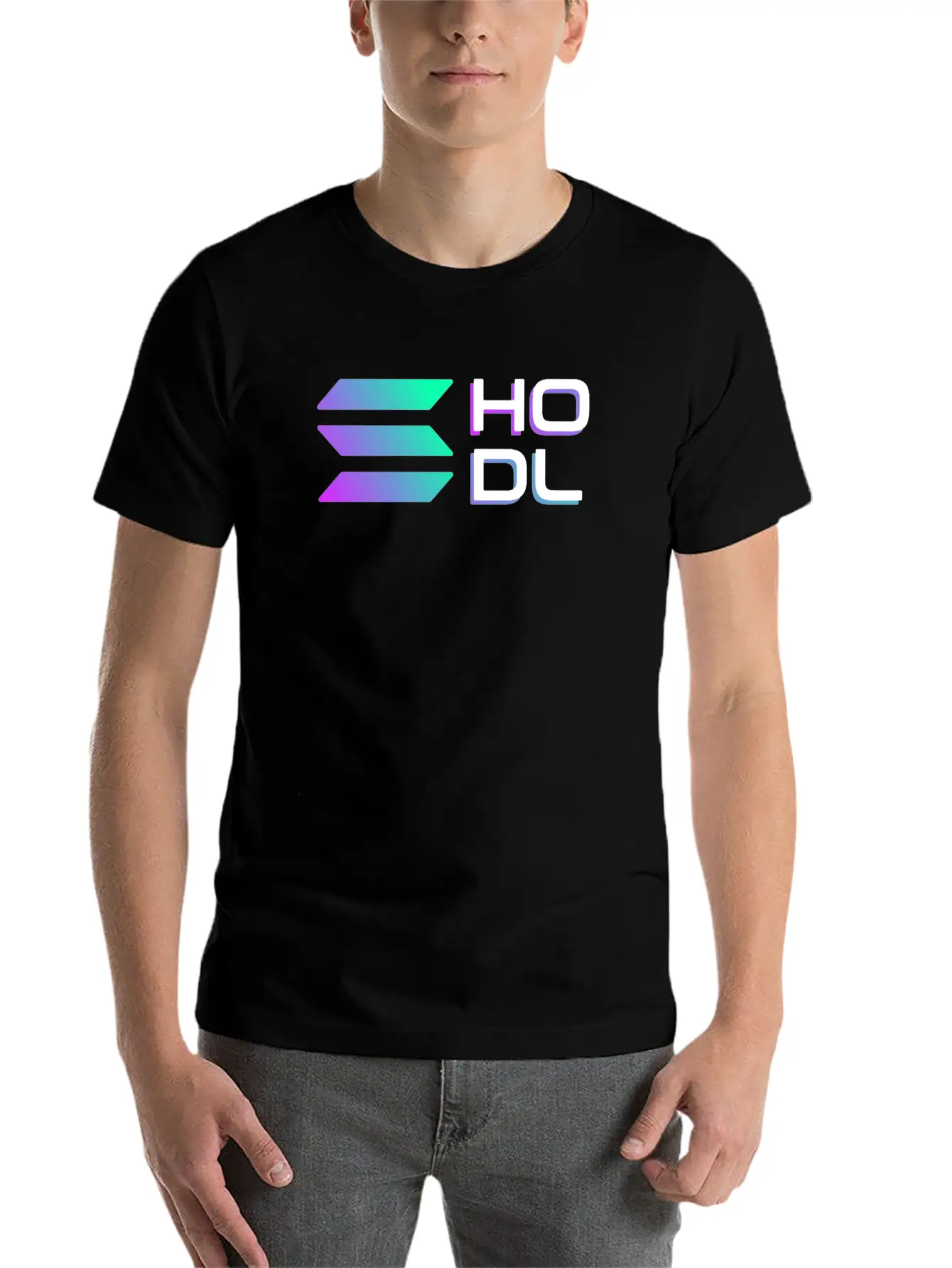 Solana SOL Crypto Hodl Essential Unisex Summer Tee – Soft Cotton Casual Fit