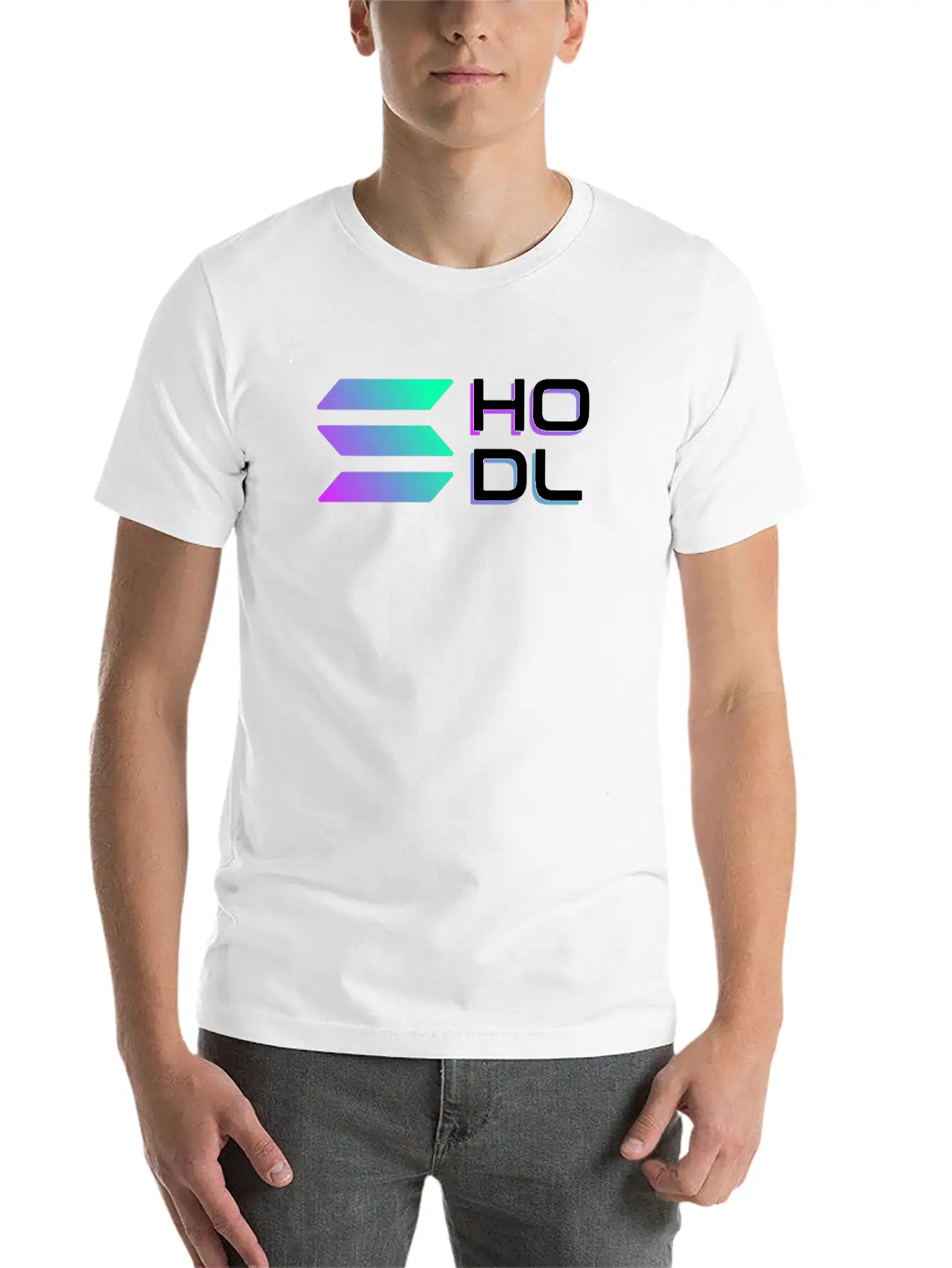 Solana SOL Crypto Hodl Essential Unisex Summer Tee – Soft Cotton Casual Fit