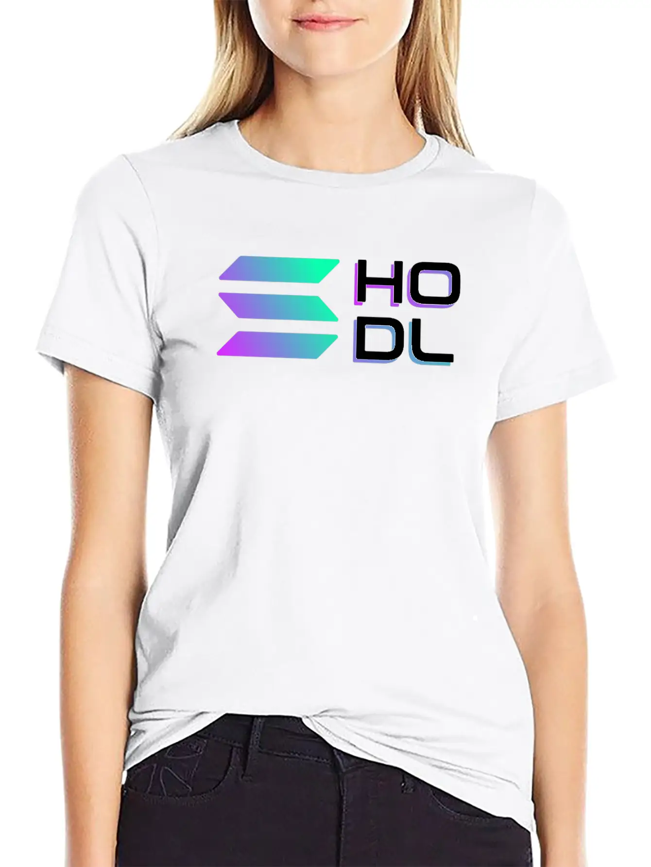 Solana SOL Crypto Hodl Essential Unisex Summer Tee – Soft Cotton Casual Fit