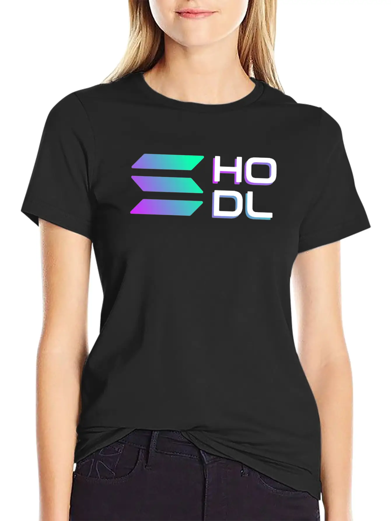 Solana SOL Crypto Hodl Essential Unisex Summer Tee – Soft Cotton Casual Fit