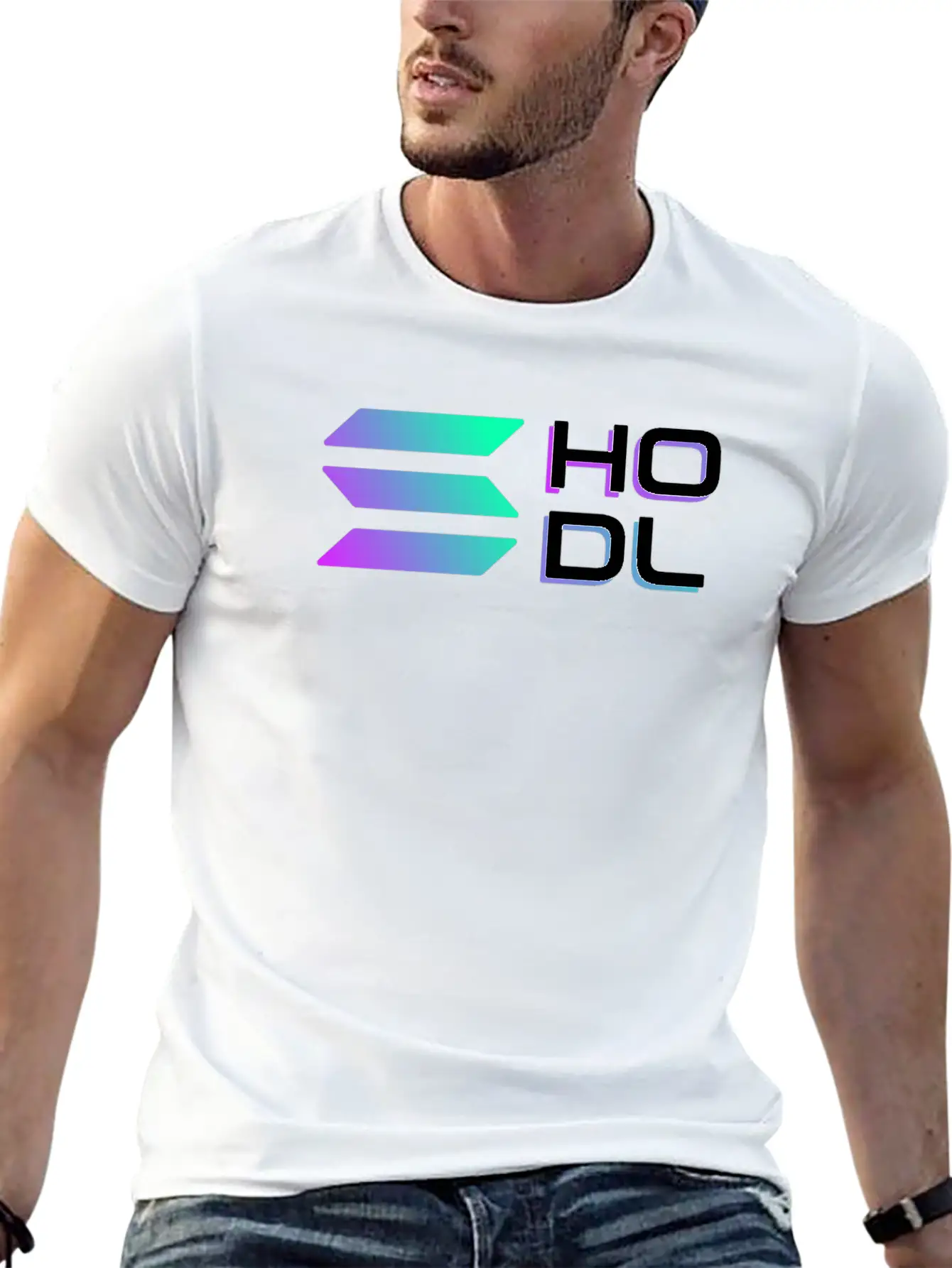 Solana SOL Crypto Hodl Essential Unisex Summer Tee – Soft Cotton Casual Fit