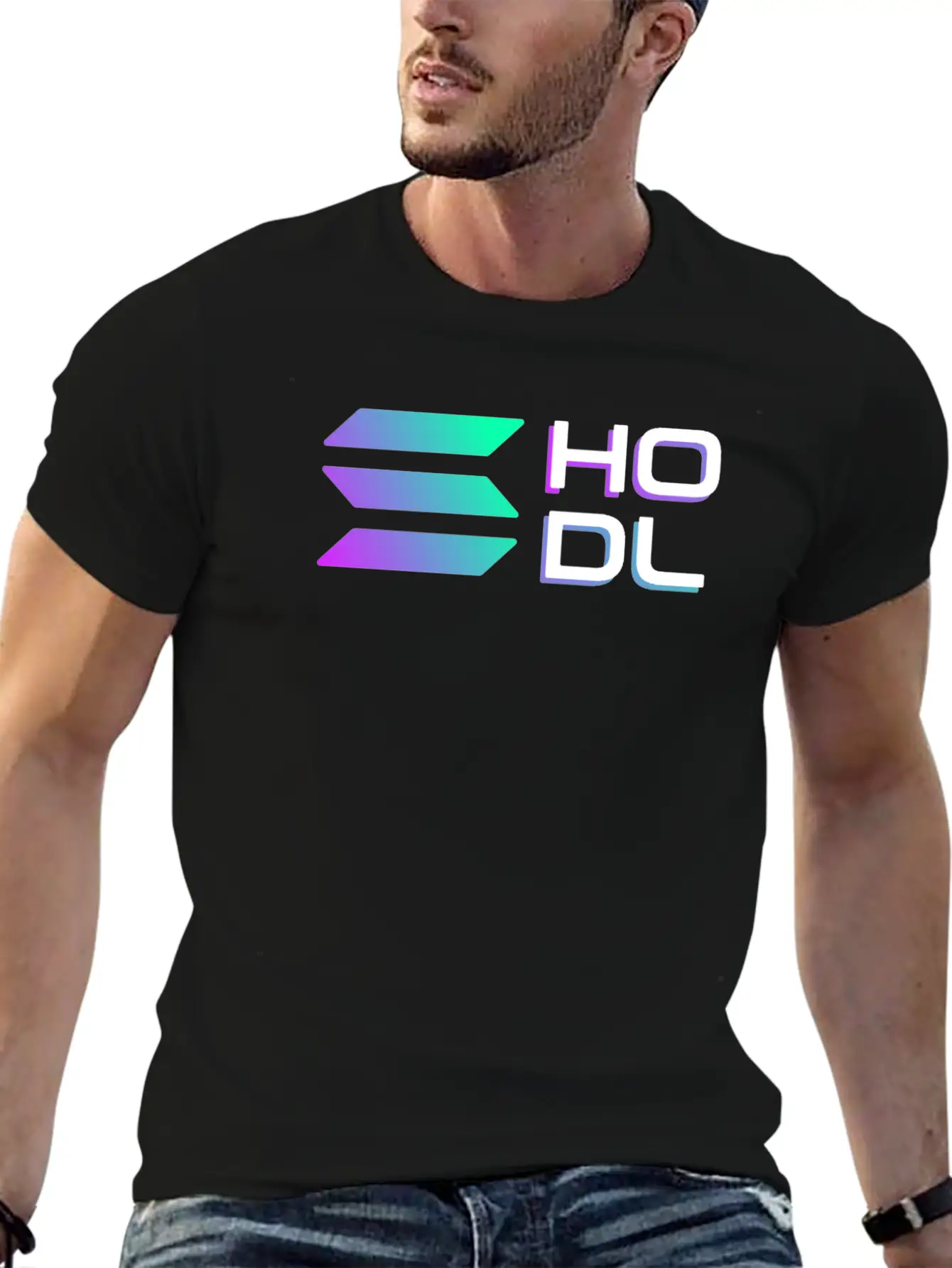 Solana SOL Crypto Hodl Essential Unisex Summer Tee – Soft Cotton Casual Fit