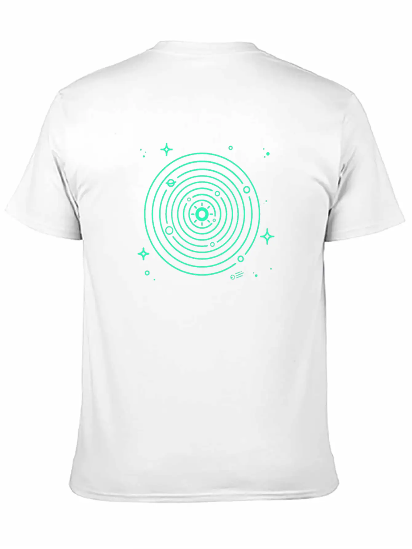 Solar System Stylish Everyday T-Shirt – Unisex Basic Cotton Tee