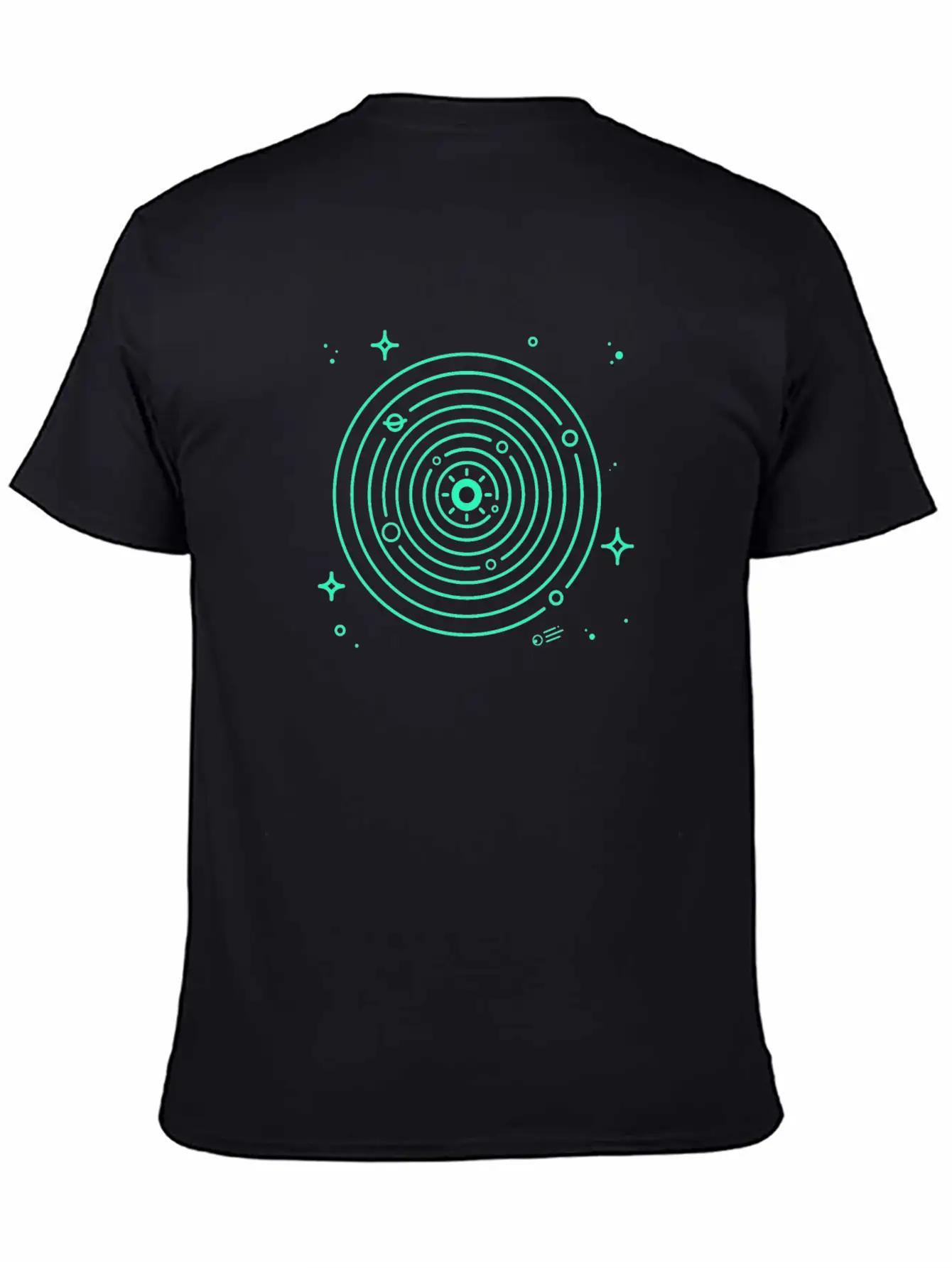 Solar System Stylish Everyday T-Shirt – Unisex Basic Cotton Tee
