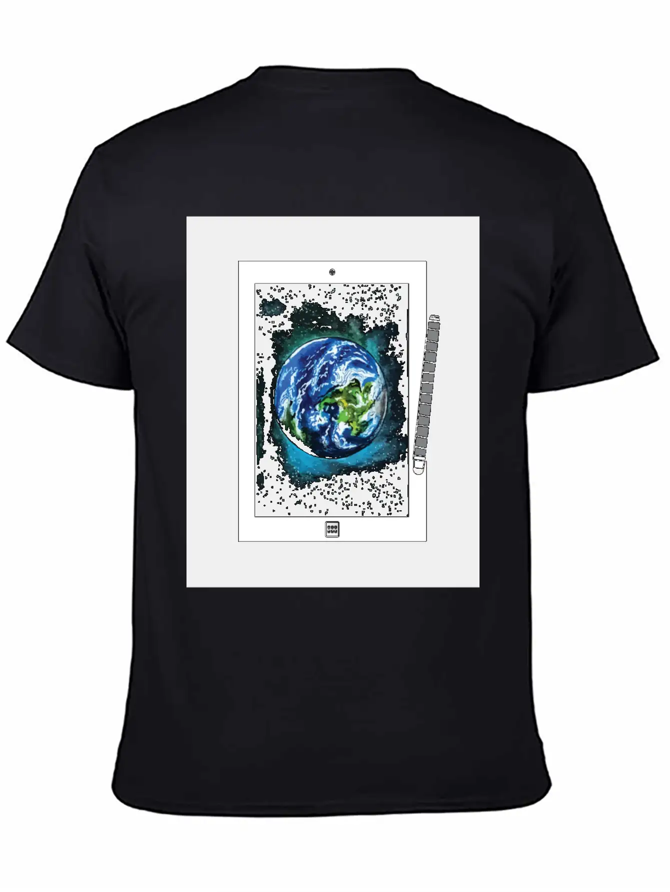 Solar System Universe Planet Earth Stylish Everyday T-Shirt – Unisex Basic Cotton Tee