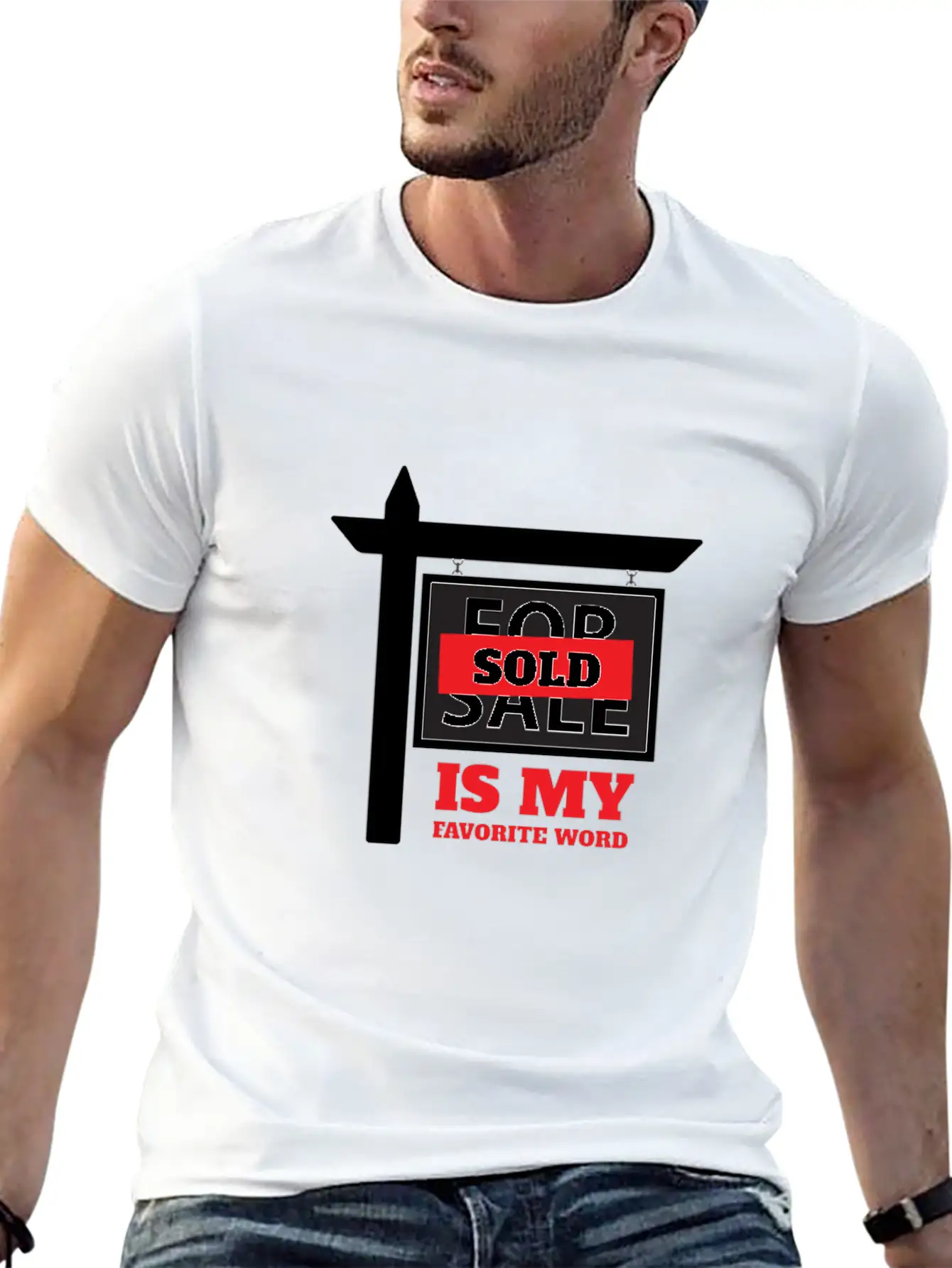Sold Is My Favorite Word Unisex Casual T-Shirt – Clean Design For Daily Comfort