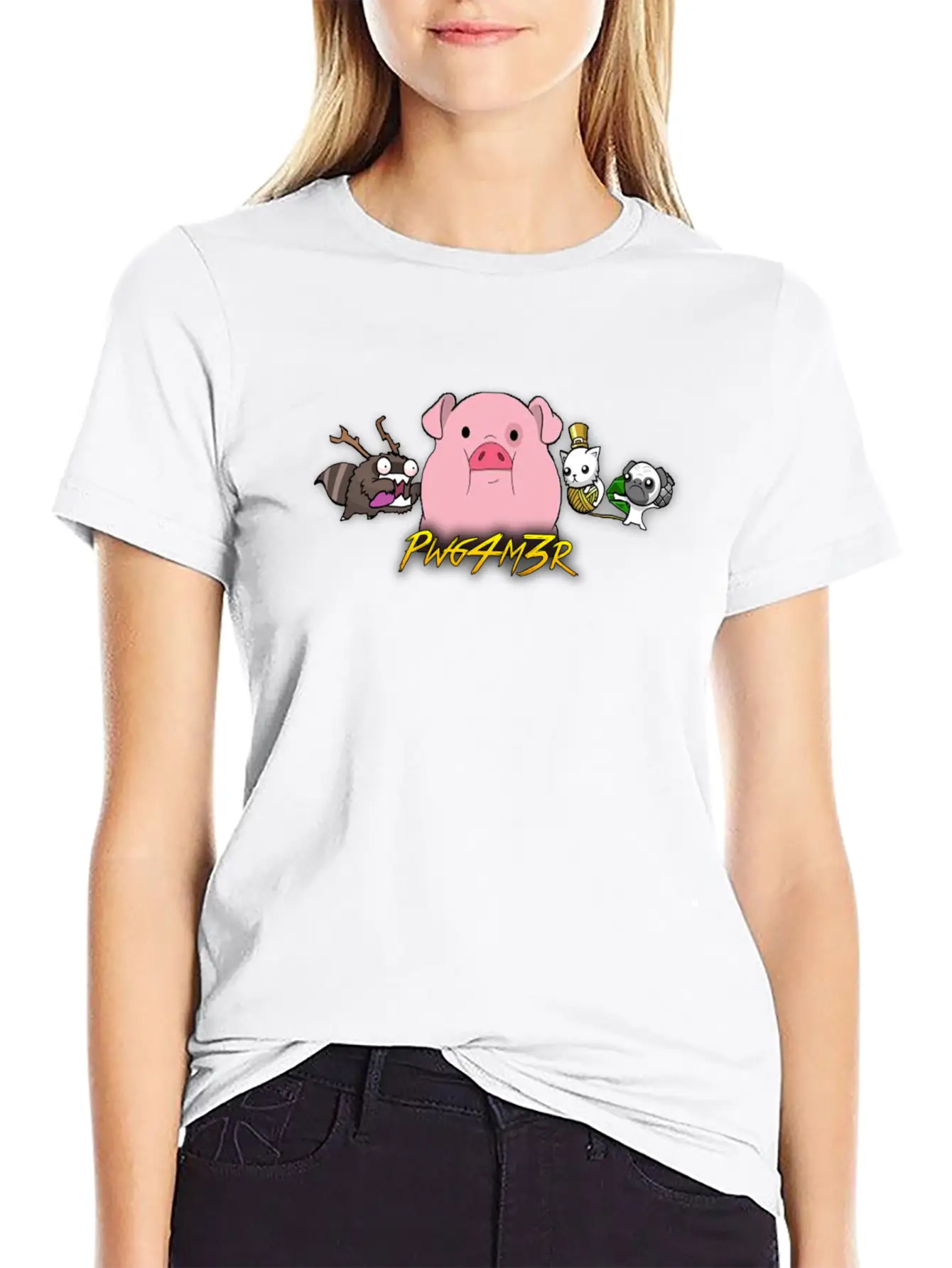 SOLO PARA PWG4M3RS DE CORACAO Basic Graphic T-Shirt – Daily Comfort In Soft Cotton