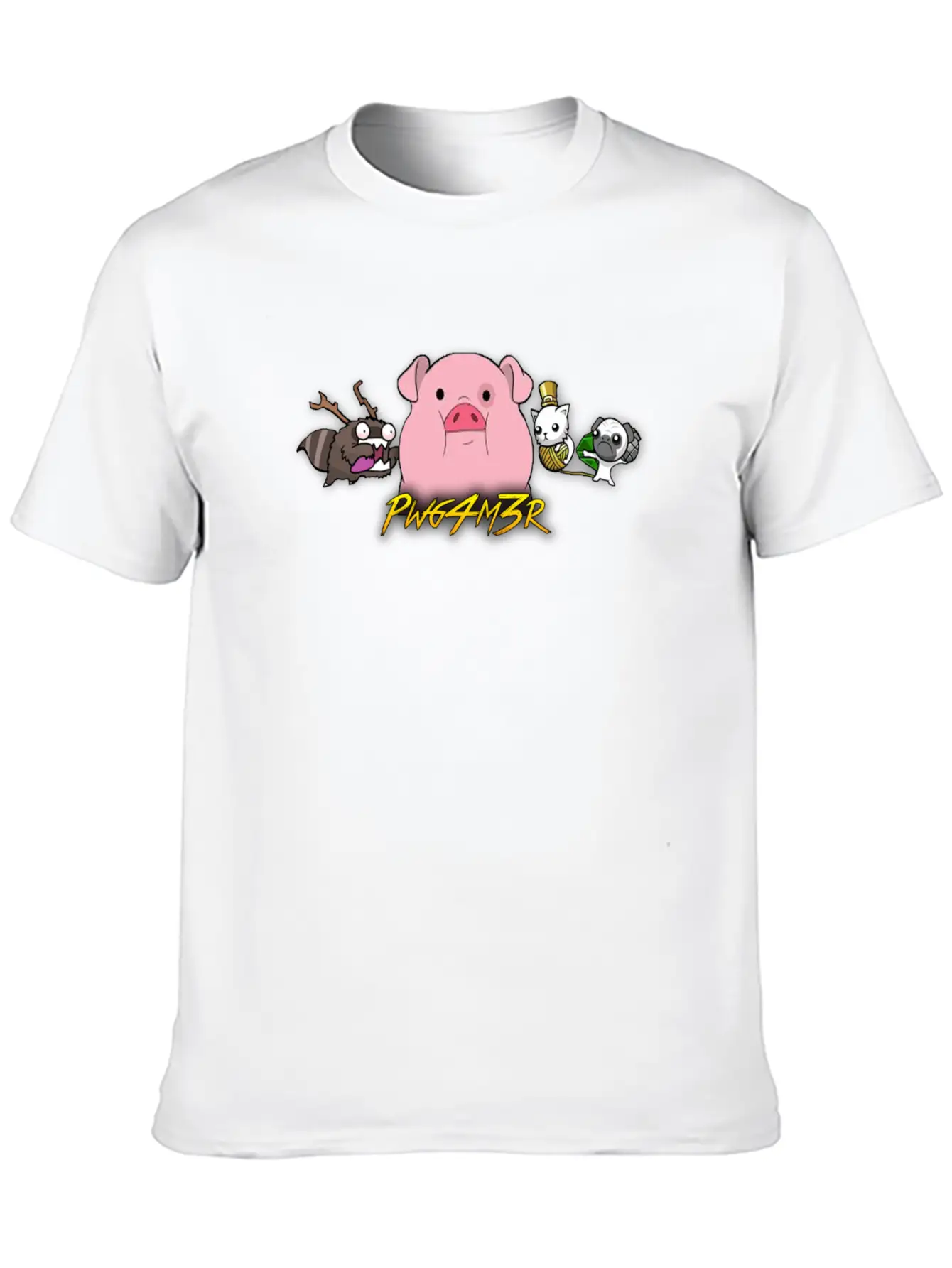 SOLO PARA PWG4M3RS DE CORACAO Basic Graphic T-Shirt – Daily Comfort In Soft Cotton