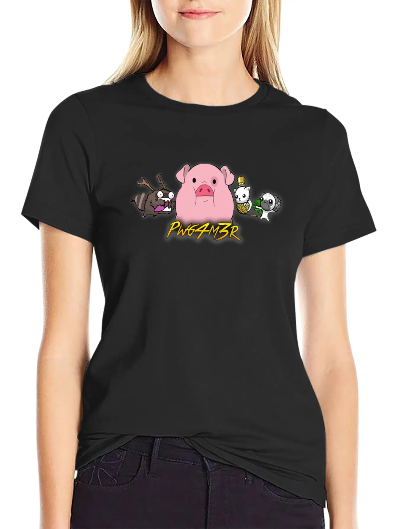 SOLO PARA PWG4M3RS DE CORACAO Basic Graphic T-Shirt – Daily Comfort In Soft Cotton