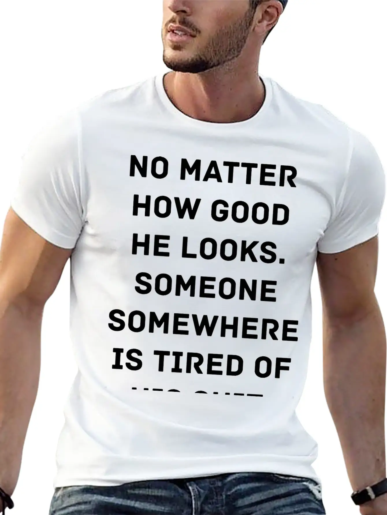 Someone Is Tired Of His Shit Timeless Short Sleeve Tee – Comfy And Minimalist Design