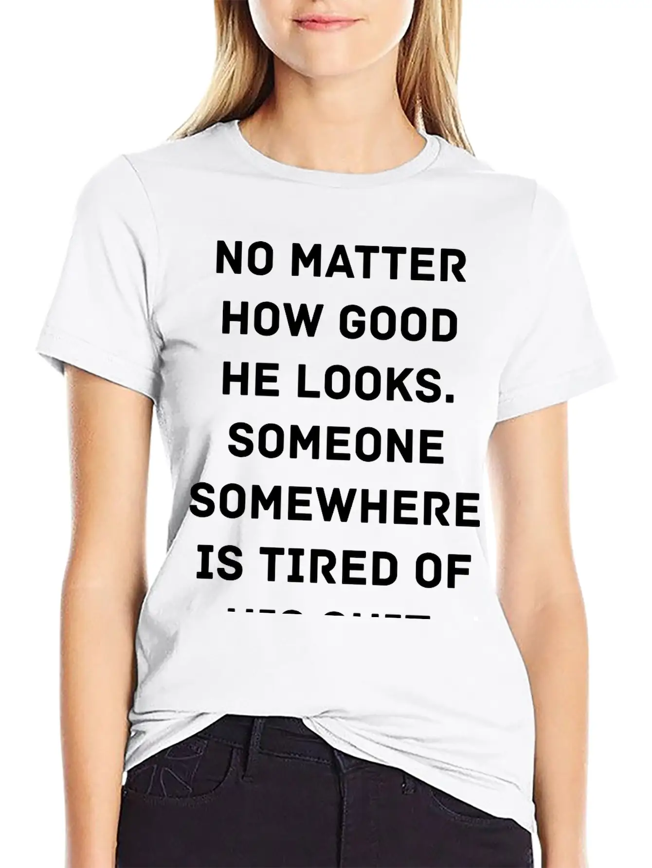 Someone Is Tired Of His Shit Timeless Short Sleeve Tee – Comfy And Minimalist Design
