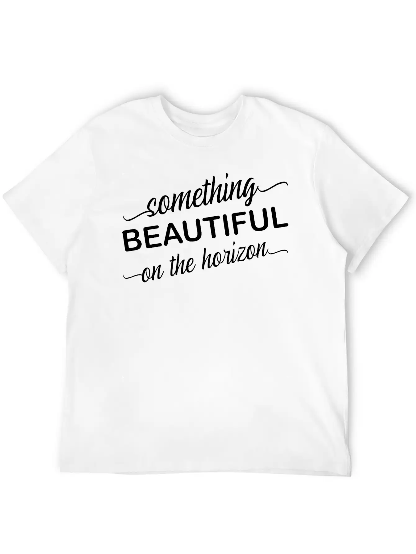 Something Beautiful Is On The Horizon Relaxed Everyday Tee – Lightweight And Durable Cotton