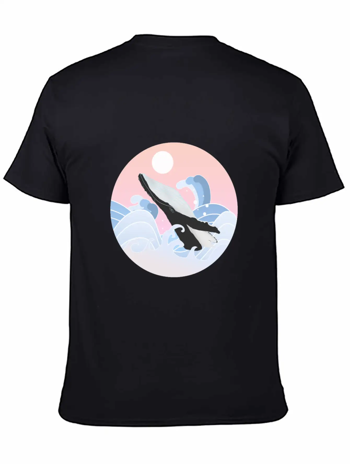 Song Of Whale Comfortable Minimalist Graphic Tee – Summer Style Essential