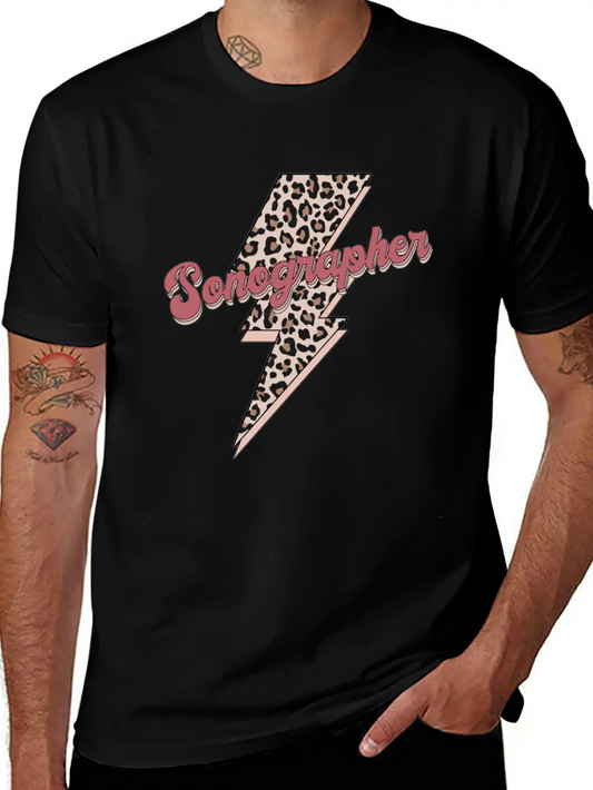 Sonographer Stylish Everyday T-Shirt – Unisex Basic Cotton Tee