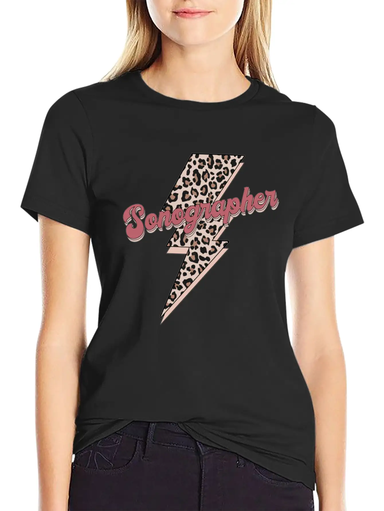 Sonographer Stylish Everyday T-Shirt – Unisex Basic Cotton Tee