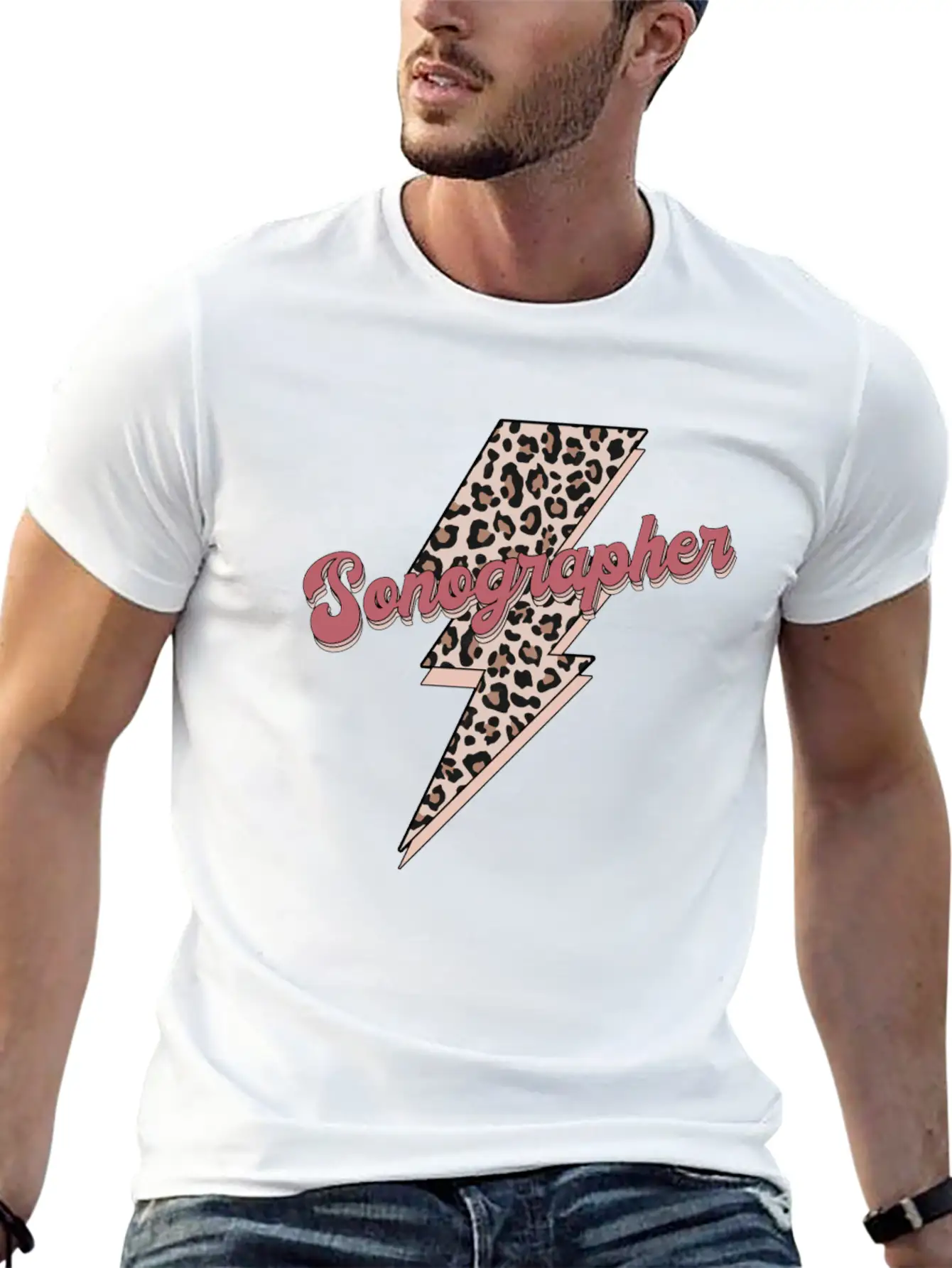 Sonographer Stylish Everyday T-Shirt – Unisex Basic Cotton Tee