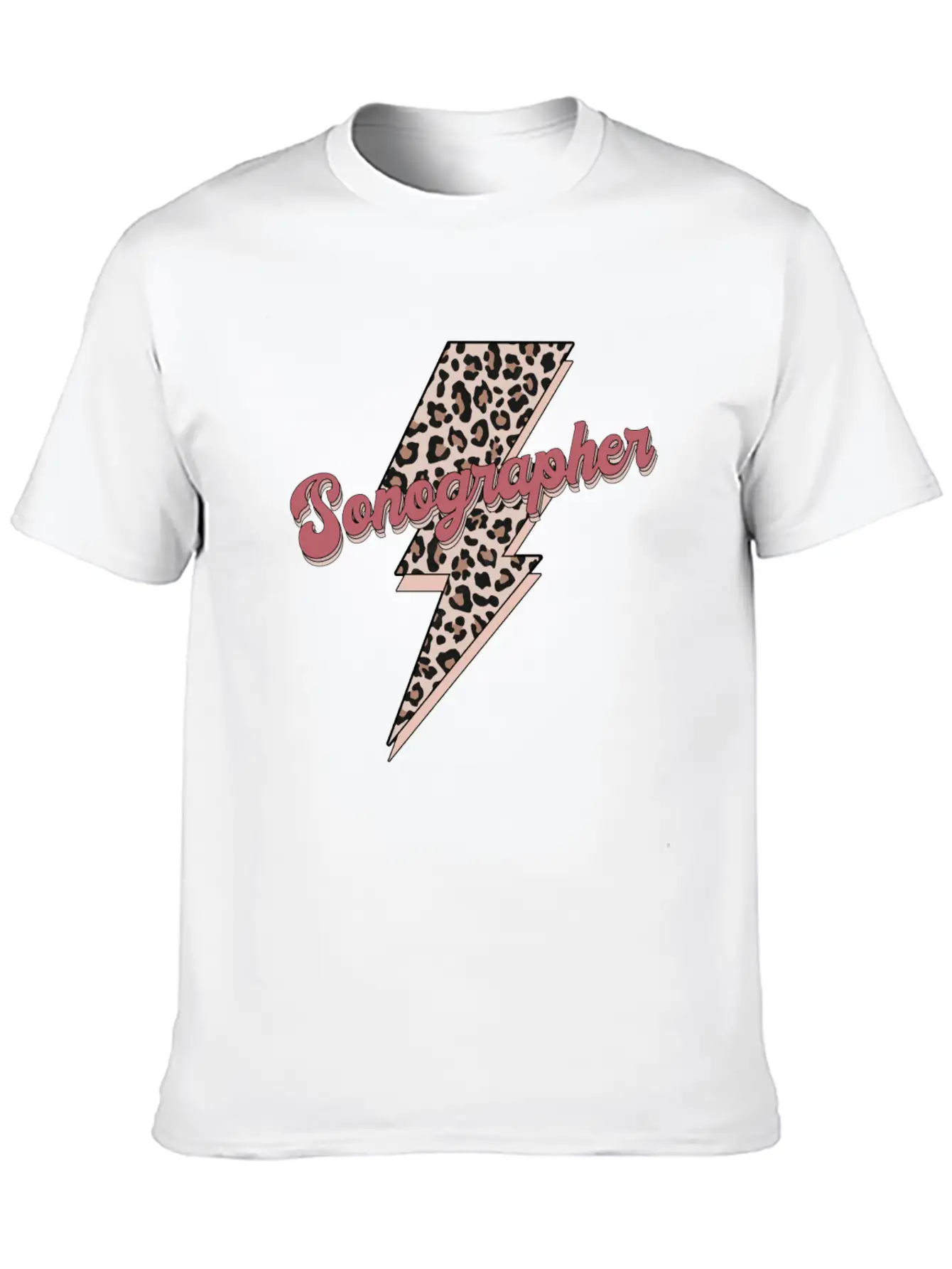 Sonographer Stylish Everyday T-Shirt – Unisex Basic Cotton Tee