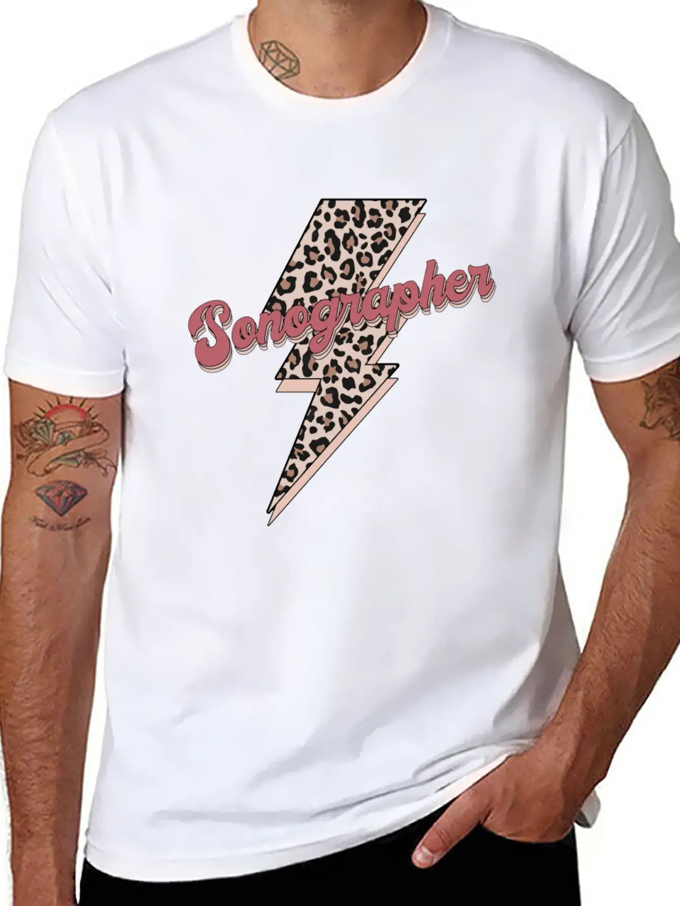 Sonographer Stylish Everyday T-Shirt – Unisex Basic Cotton Tee