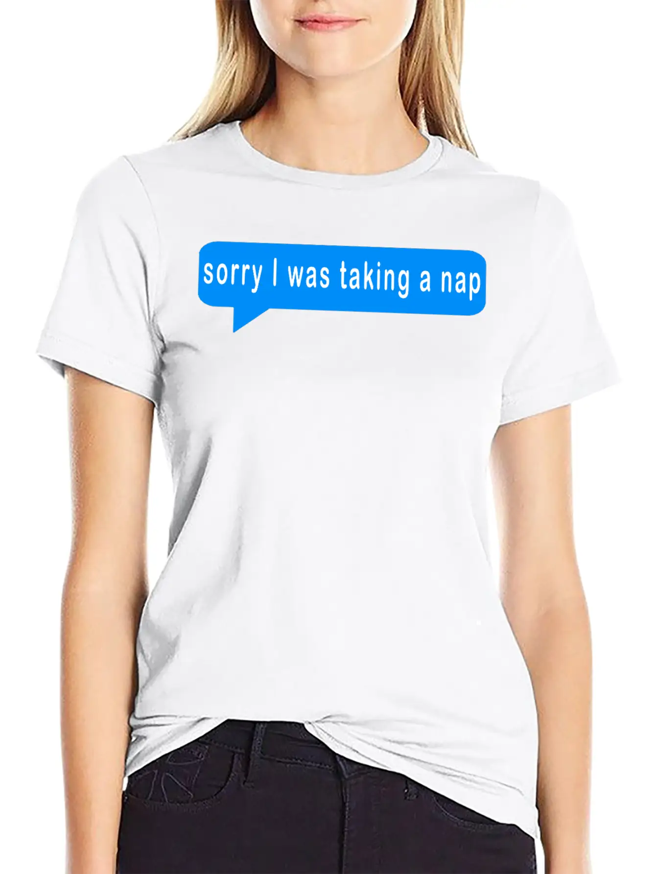 Sorry I Was Taking A Nap,nap,naps,sleep,sleeping,n Stylish Everyday T-Shirt – Unisex Basic Cotton Tee